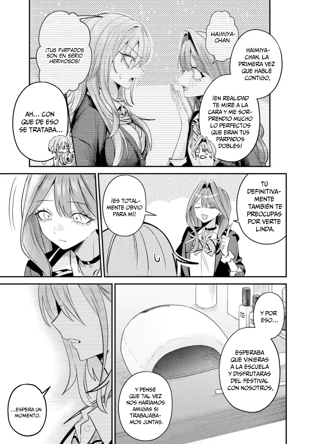 Haimiya-senpai wa Kowakute Kawaii Capitulo 33 página 7