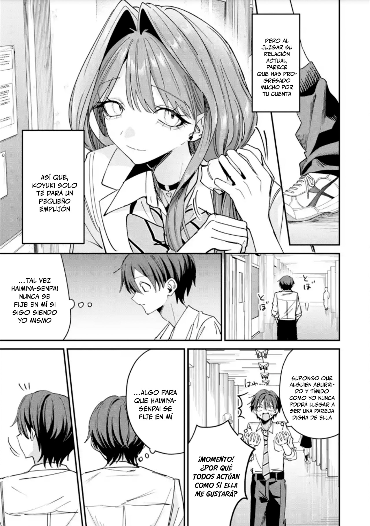 Haimiya-senpai wa Kowakute Kawaii Capitulo 36 página 13