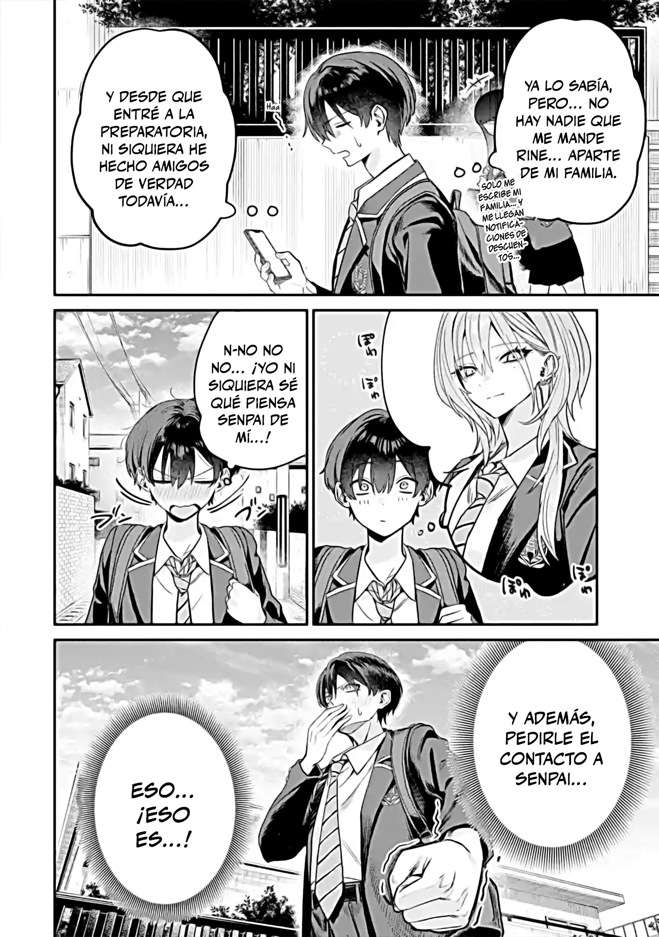 Haimiya-senpai wa Kowakute Kawaii Capitulo 7 página 2
