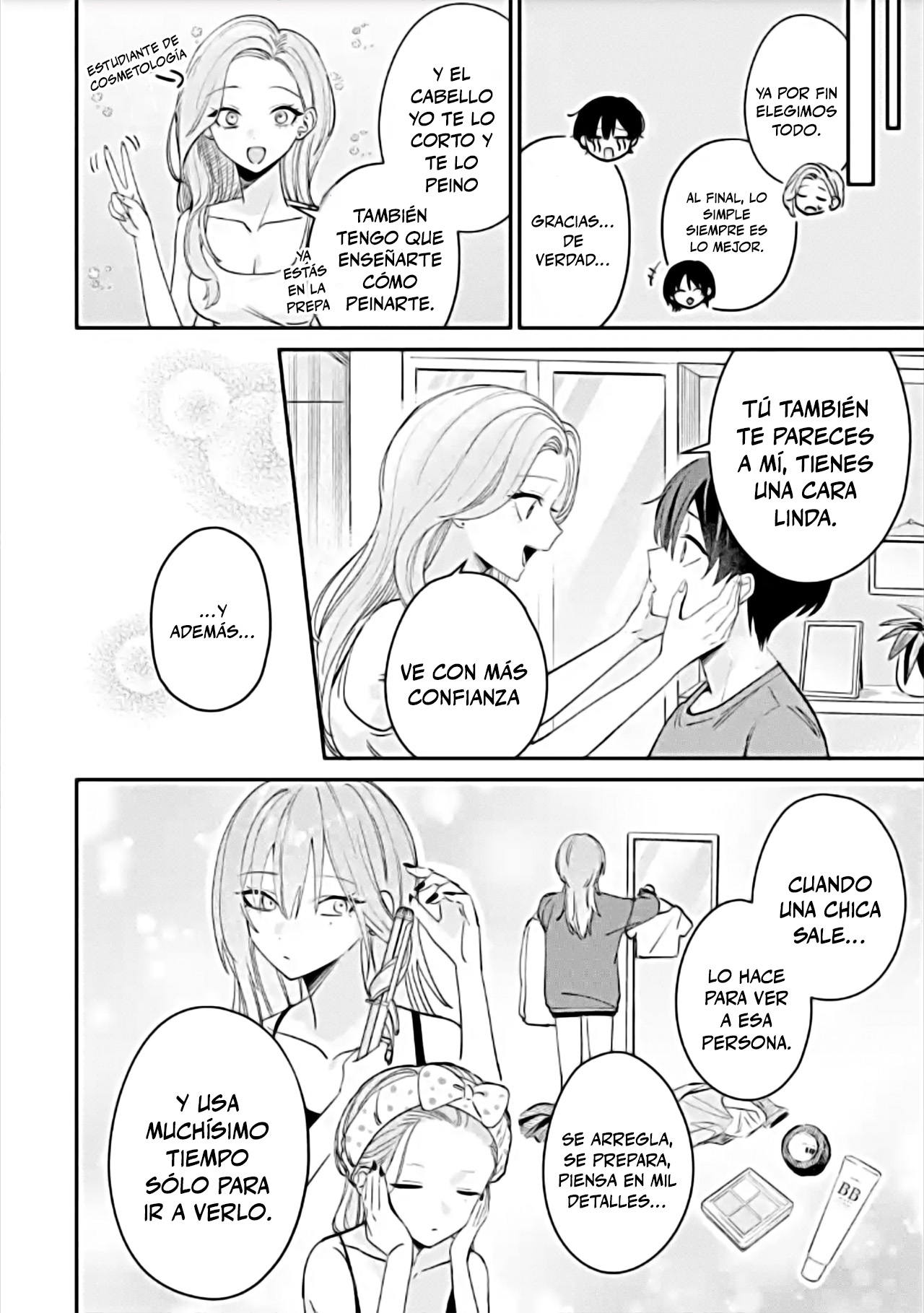 Haimiya-senpai wa Kowakute Kawaii Capitulo 9.5 página 4