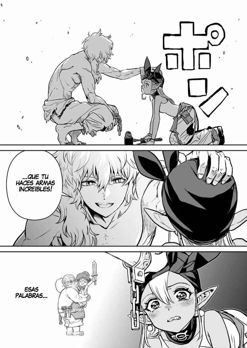 Abandoned ~Tsuyosugite Buki ga Kowareru Yuusha to Buki Shokunin no Elf~ Capitulo 1 página 48