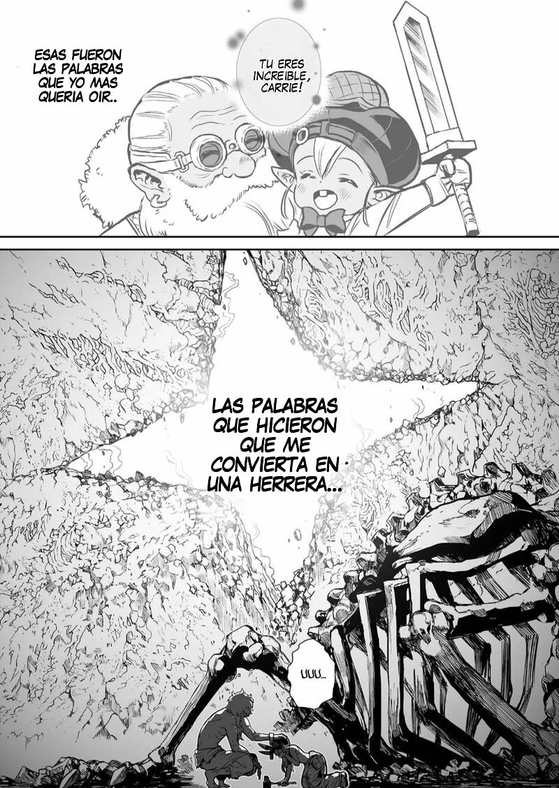 Abandoned ~Tsuyosugite Buki ga Kowareru Yuusha to Buki Shokunin no Elf~ Capitulo 1 página 49
