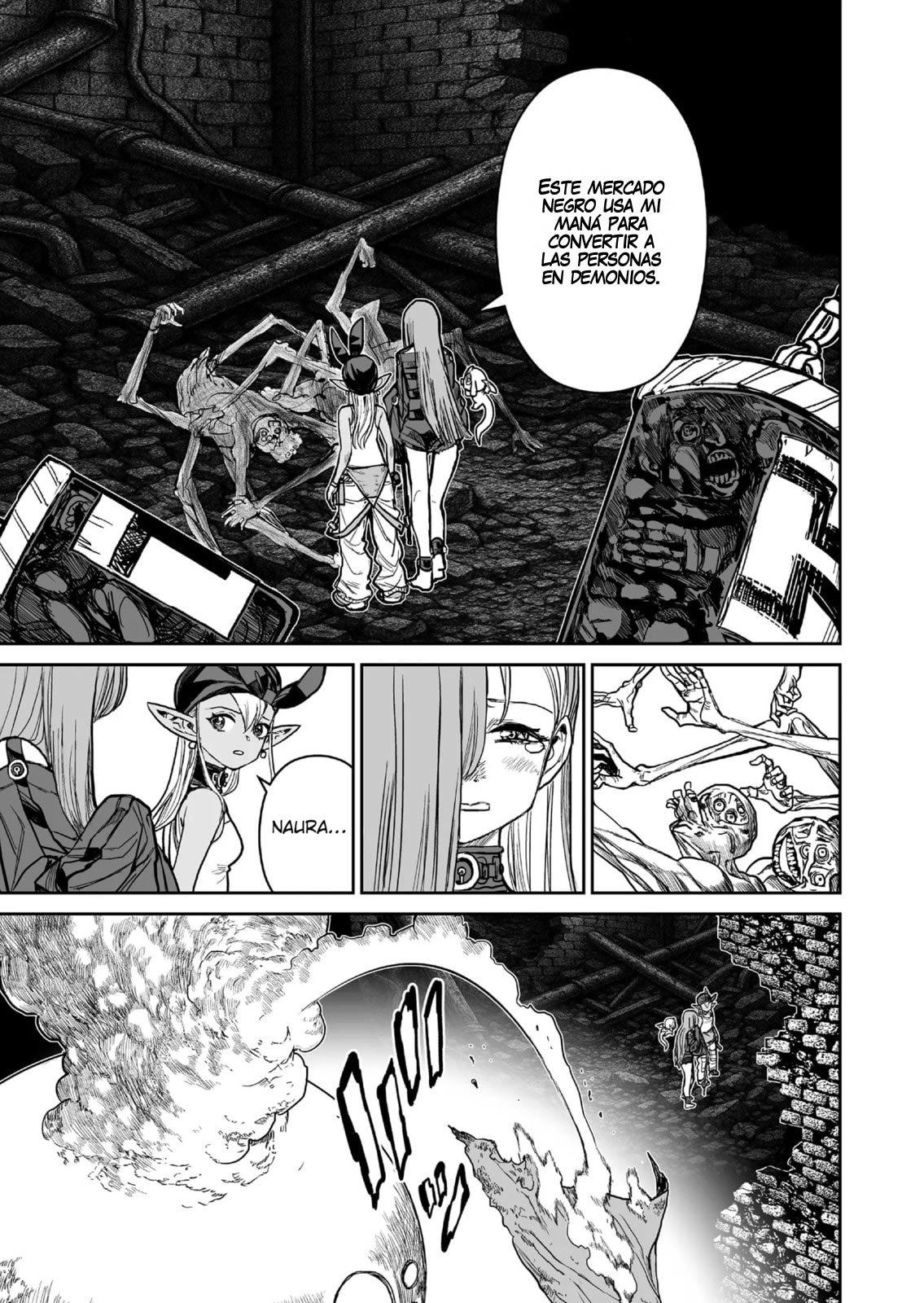 Abandoned ~Tsuyosugite Buki ga Kowareru Yuusha to Buki Shokunin no Elf~ Capitulo 12 página 3