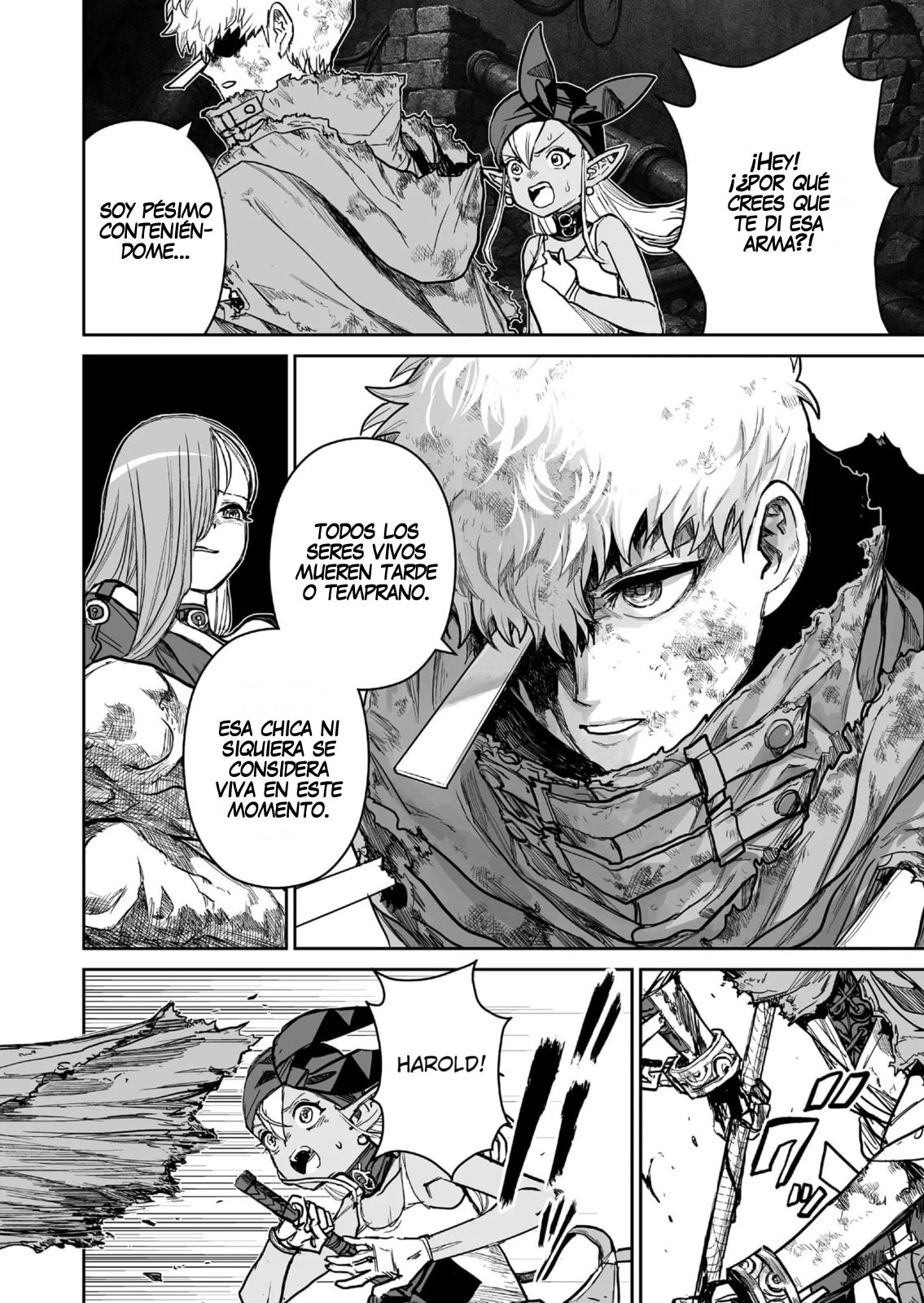 Abandoned ~Tsuyosugite Buki ga Kowareru Yuusha to Buki Shokunin no Elf~ Capitulo 13 página 4