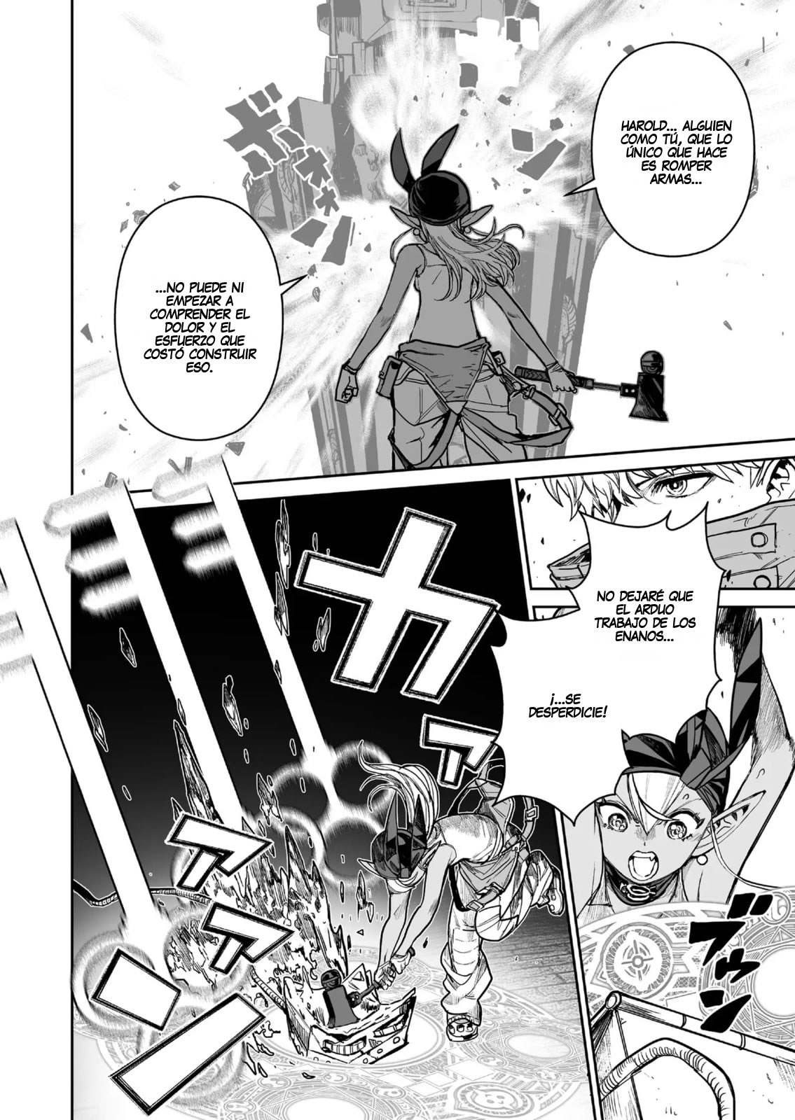 Abandoned ~Tsuyosugite Buki ga Kowareru Yuusha to Buki Shokunin no Elf~ Capitulo 15 página 16