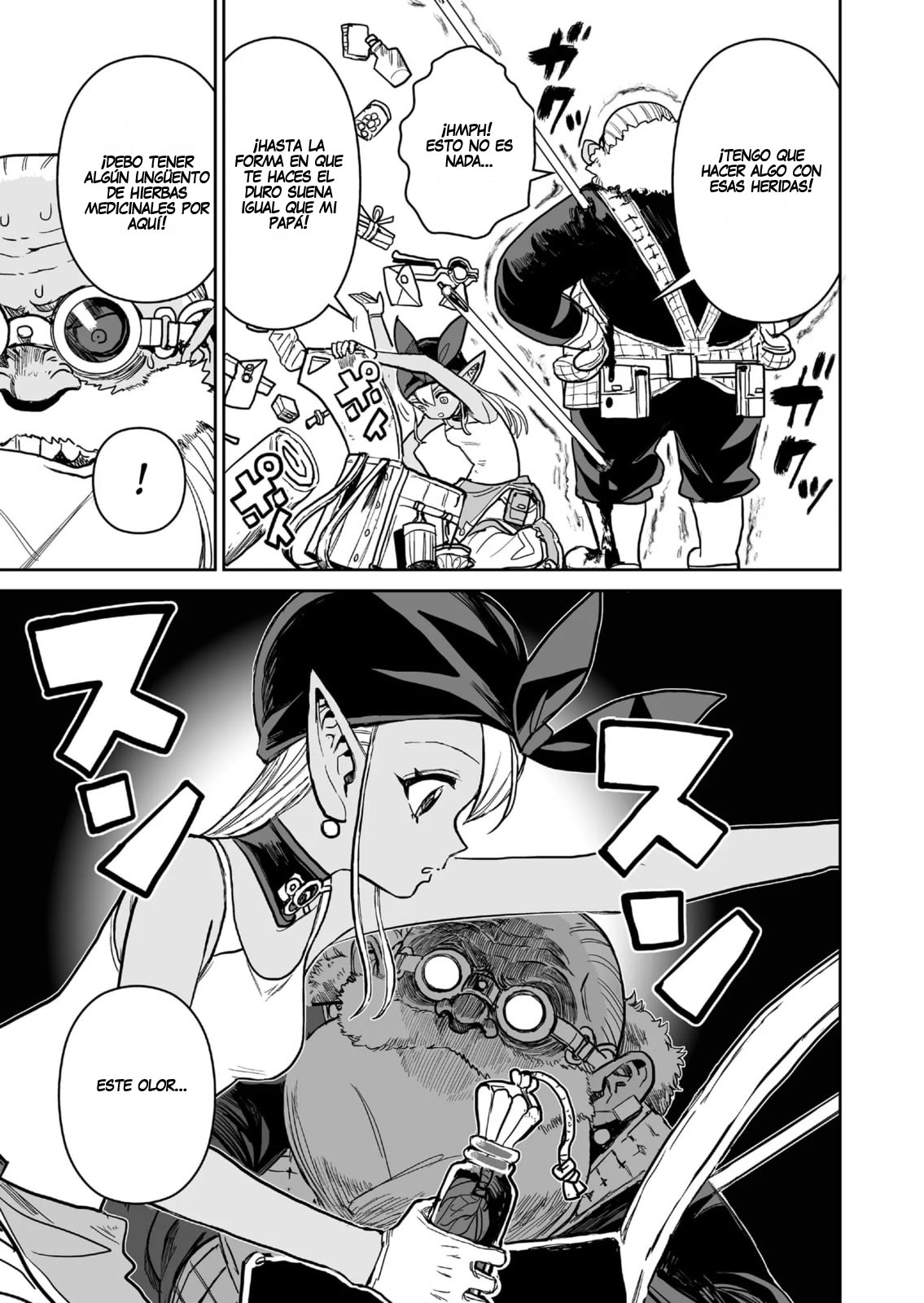 Abandoned ~Tsuyosugite Buki ga Kowareru Yuusha to Buki Shokunin no Elf~ Capitulo 15 página 3