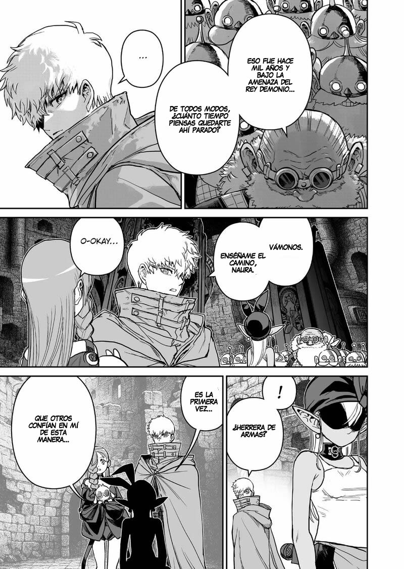 Abandoned ~Tsuyosugite Buki ga Kowareru Yuusha to Buki Shokunin no Elf~ Capitulo 16 página 7