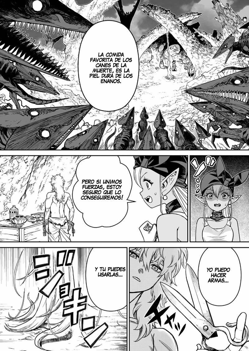 Abandoned ~Tsuyosugite Buki ga Kowareru Yuusha to Buki Shokunin no Elf~ Capitulo 2 página 8