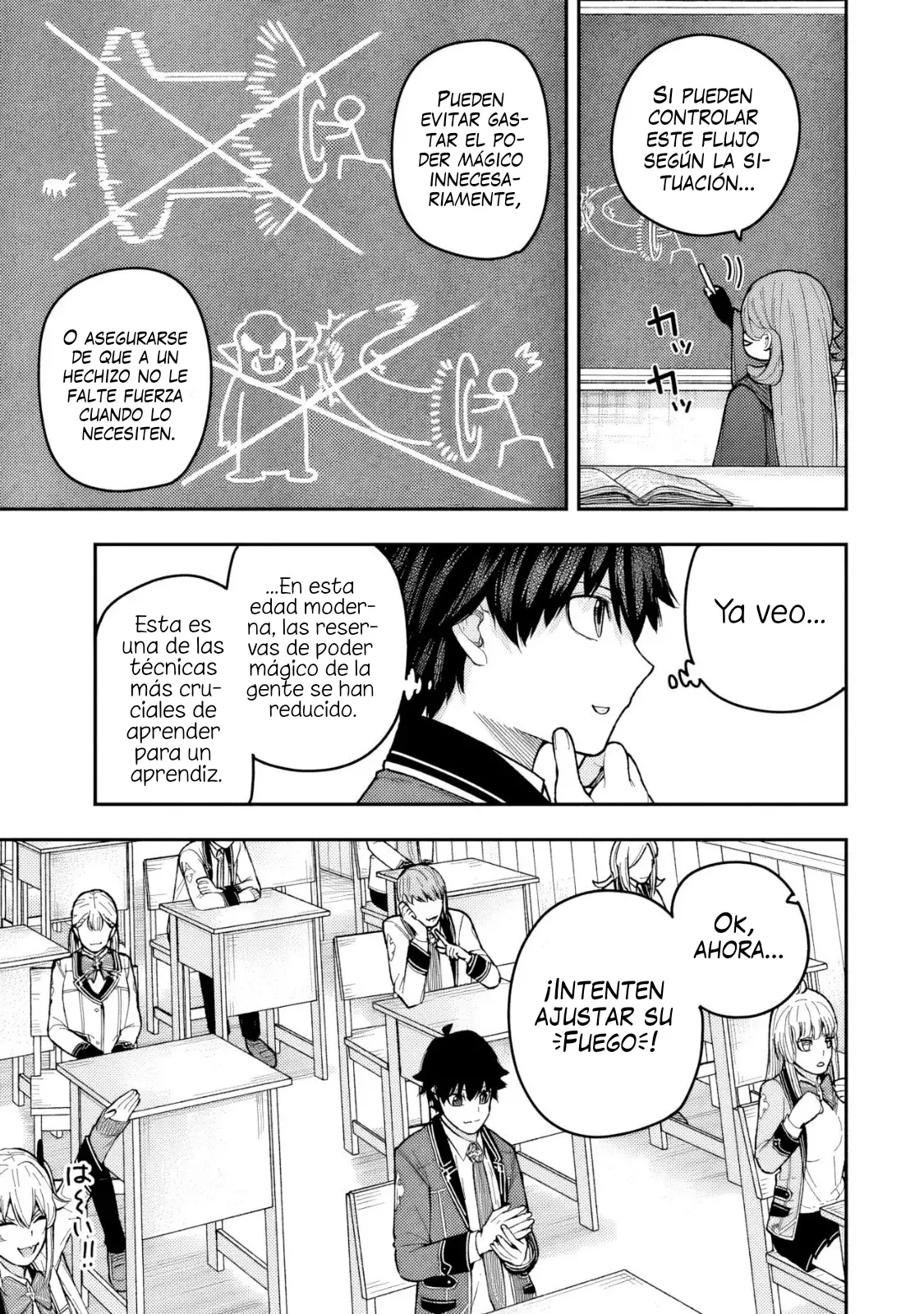 Gomi Ika da to Tsuihousareta Shounin, Jitsu wa Zensei Kenja Desu ~Shijou Saikyou no Kenja, Sekai Saikou Hou no Gakuen ni Kayou~ Capitulo 10.1 página 8