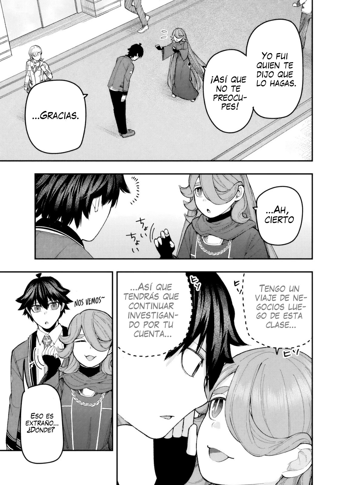 Gomi Ika da to Tsuihousareta Shounin, Jitsu wa Zensei Kenja Desu ~Shijou Saikyou no Kenja, Sekai Saikou Hou no Gakuen ni Kayou~ Capitulo 10.2 página 5