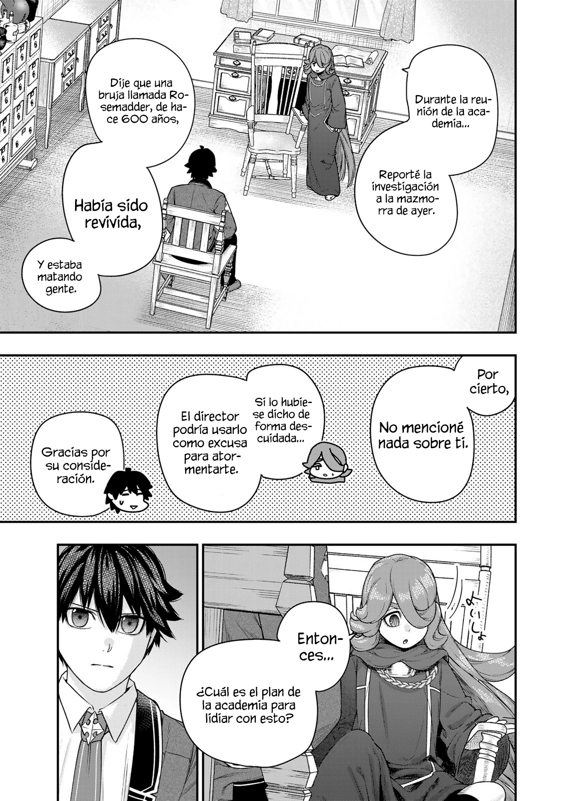 Gomi Ika da to Tsuihousareta Shounin, Jitsu wa Zensei Kenja Desu ~Shijou Saikyou no Kenja, Sekai Saikou Hou no Gakuen ni Kayou~ Capitulo 14.1 página 13