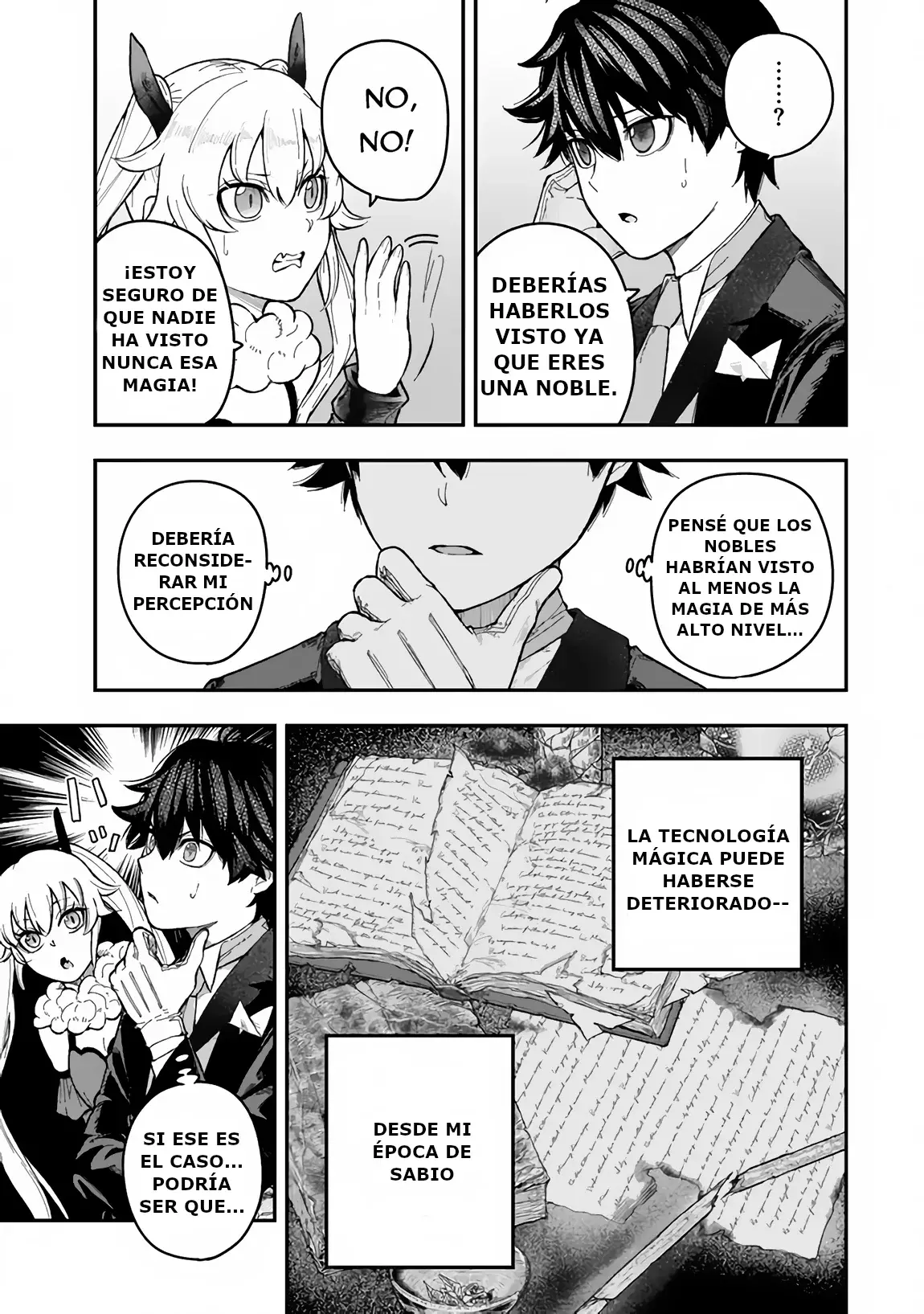 Gomi Ika da to Tsuihousareta Shounin, Jitsu wa Zensei Kenja Desu ~Shijou Saikyou no Kenja, Sekai Saikou Hou no Gakuen ni Kayou~ Capitulo 3.2 página 14