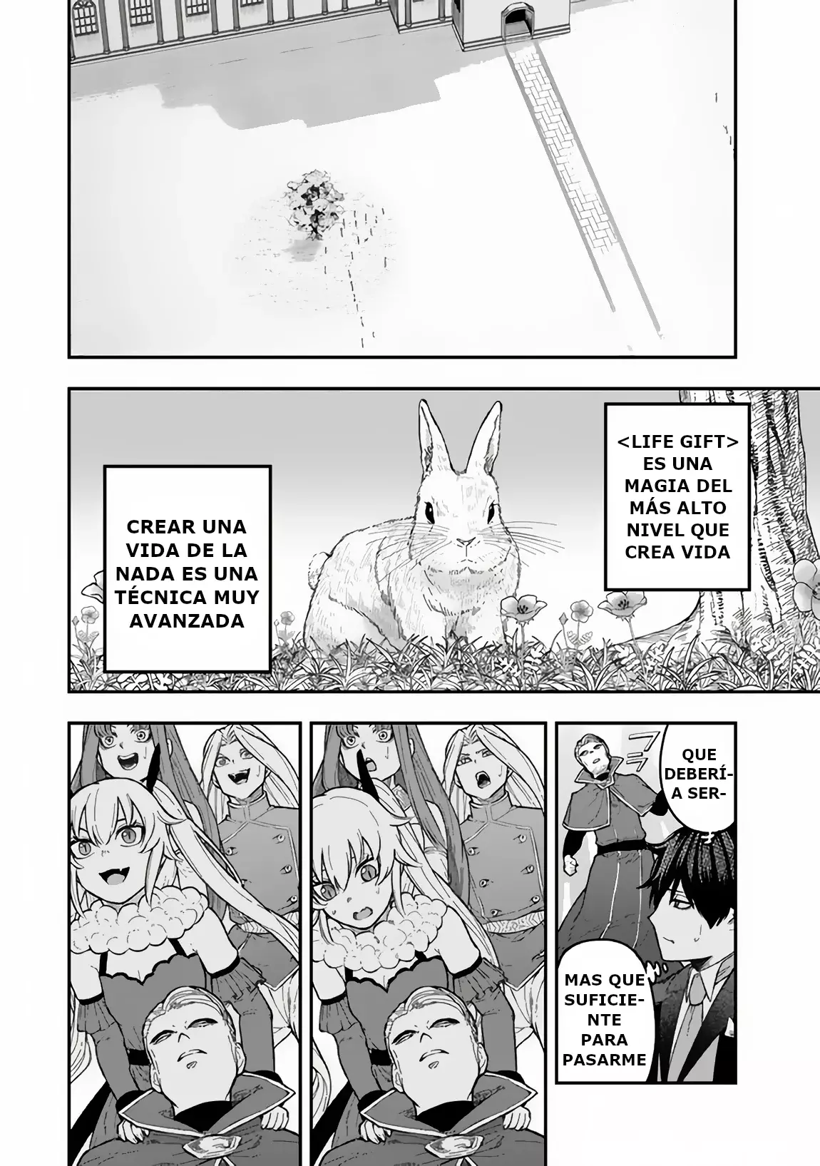 Gomi Ika da to Tsuihousareta Shounin, Jitsu wa Zensei Kenja Desu ~Shijou Saikyou no Kenja, Sekai Saikou Hou no Gakuen ni Kayou~ Capitulo 3.2 página 8