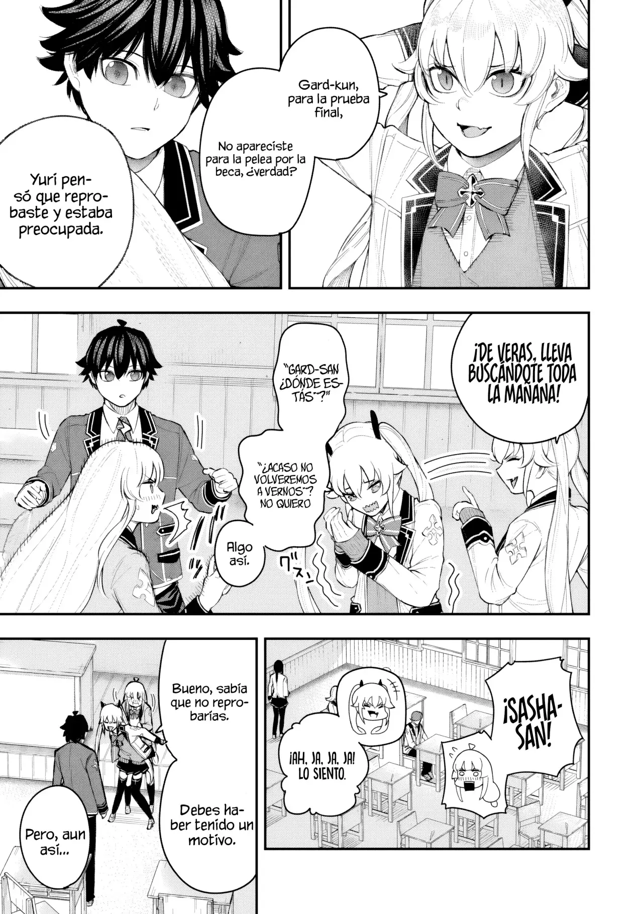 Gomi Ika da to Tsuihousareta Shounin, Jitsu wa Zensei Kenja Desu ~Shijou Saikyou no Kenja, Sekai Saikou Hou no Gakuen ni Kayou~ Capitulo 5.1 página 14