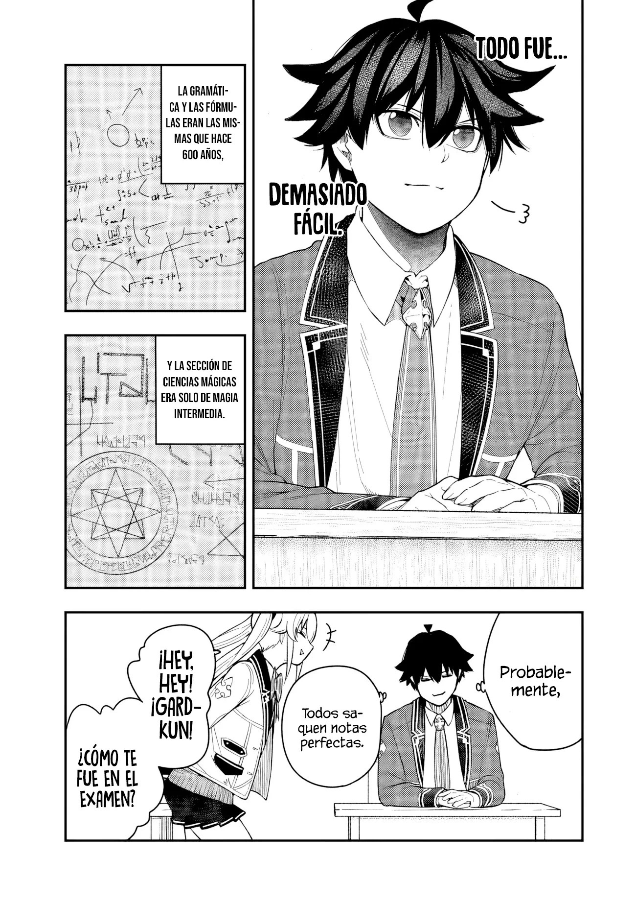 Gomi Ika da to Tsuihousareta Shounin, Jitsu wa Zensei Kenja Desu ~Shijou Saikyou no Kenja, Sekai Saikou Hou no Gakuen ni Kayou~ Capitulo 5.2 página 17