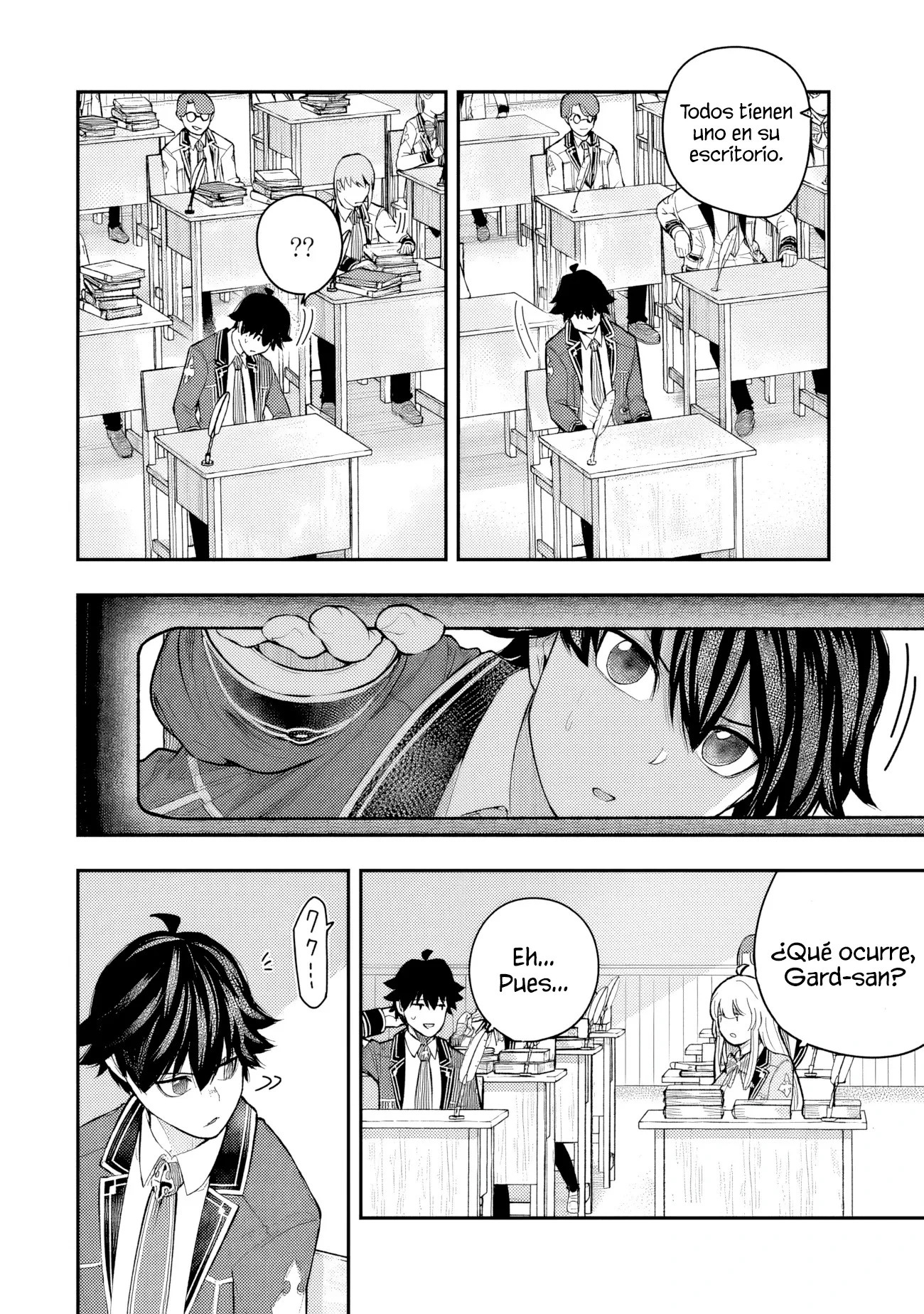Gomi Ika da to Tsuihousareta Shounin, Jitsu wa Zensei Kenja Desu ~Shijou Saikyou no Kenja, Sekai Saikou Hou no Gakuen ni Kayou~ Capitulo 5.2 página 6