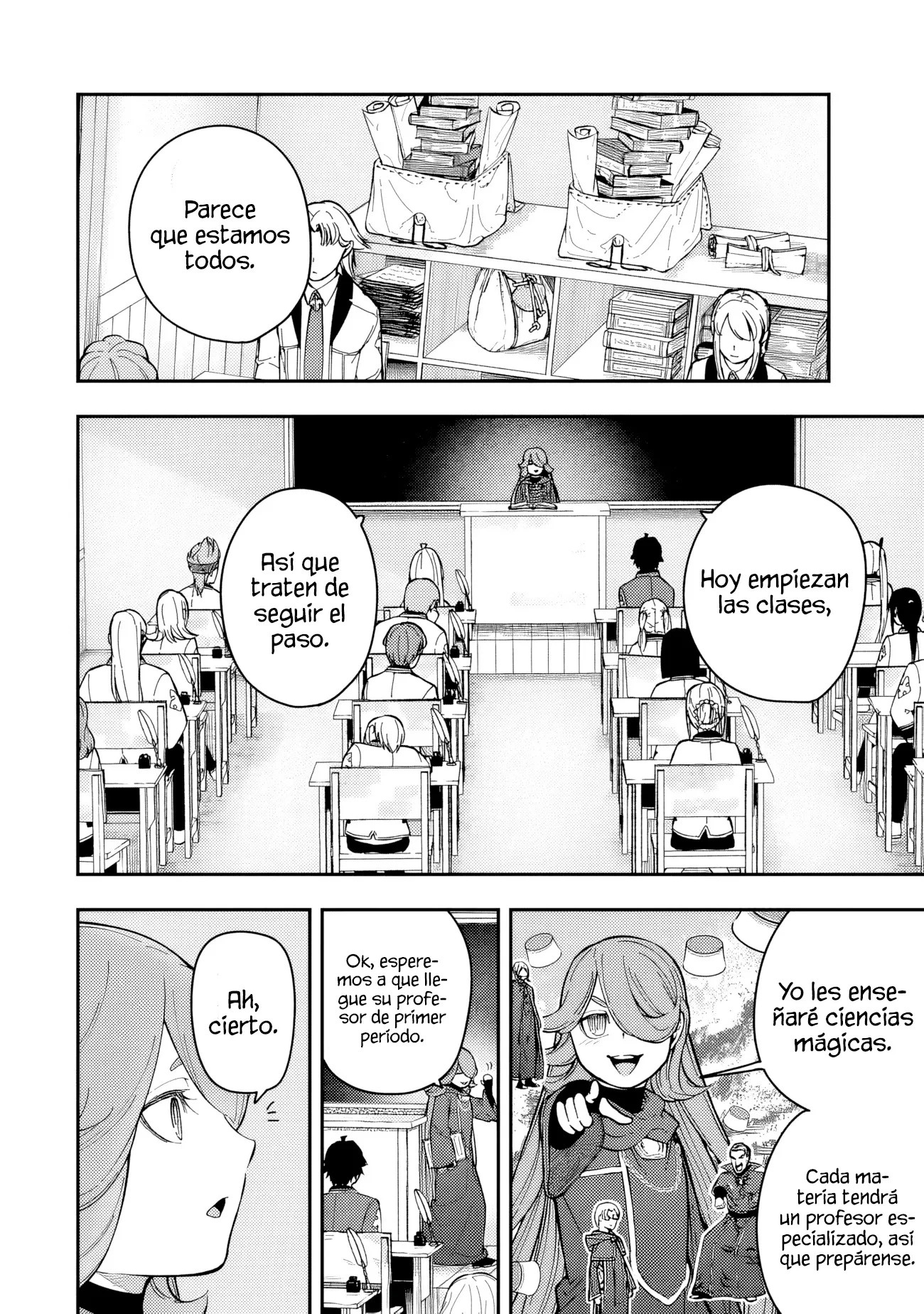 Gomi Ika da to Tsuihousareta Shounin, Jitsu wa Zensei Kenja Desu ~Shijou Saikyou no Kenja, Sekai Saikou Hou no Gakuen ni Kayou~ Capitulo 6.1 página 27