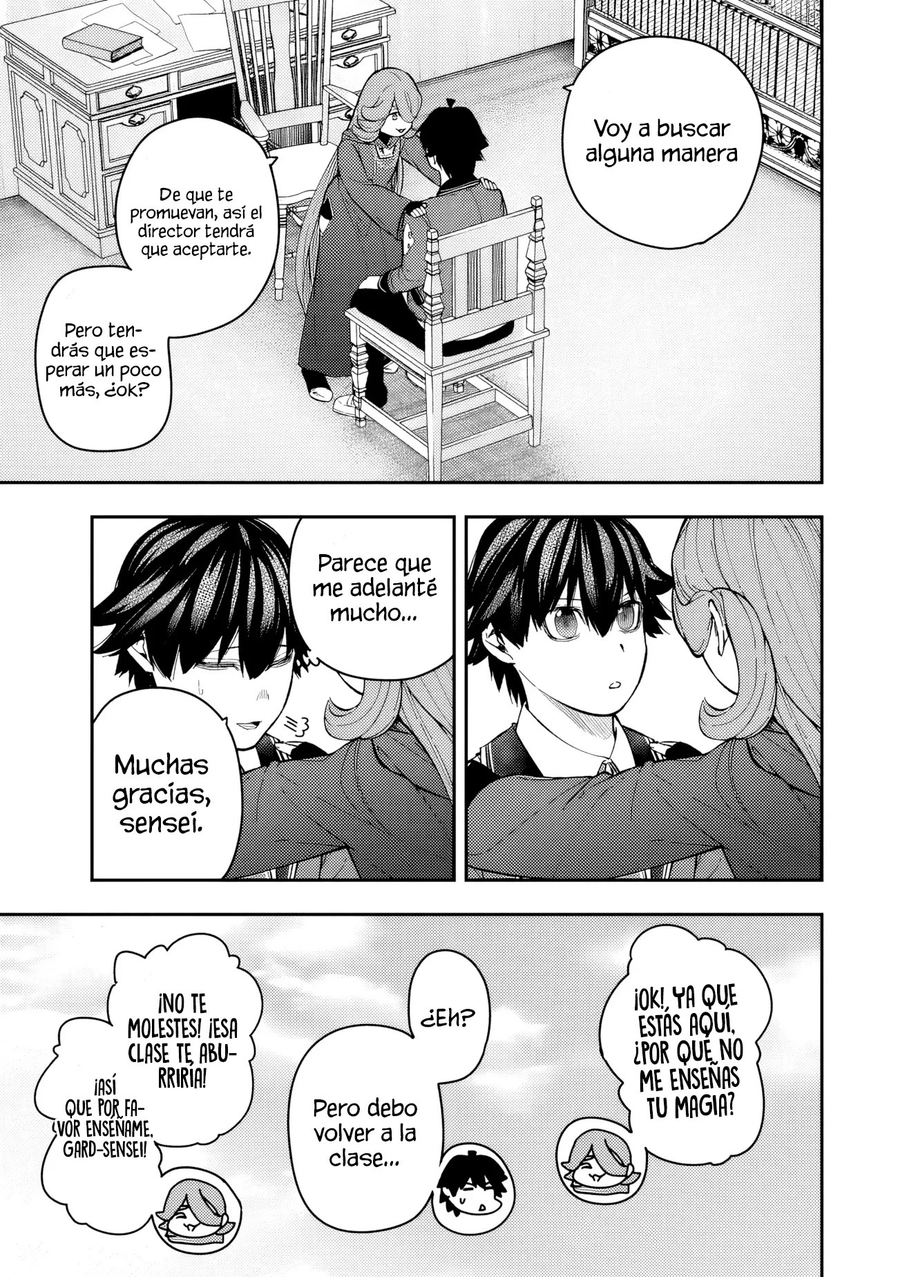 Gomi Ika da to Tsuihousareta Shounin, Jitsu wa Zensei Kenja Desu ~Shijou Saikyou no Kenja, Sekai Saikou Hou no Gakuen ni Kayou~ Capitulo 6.2 página 9