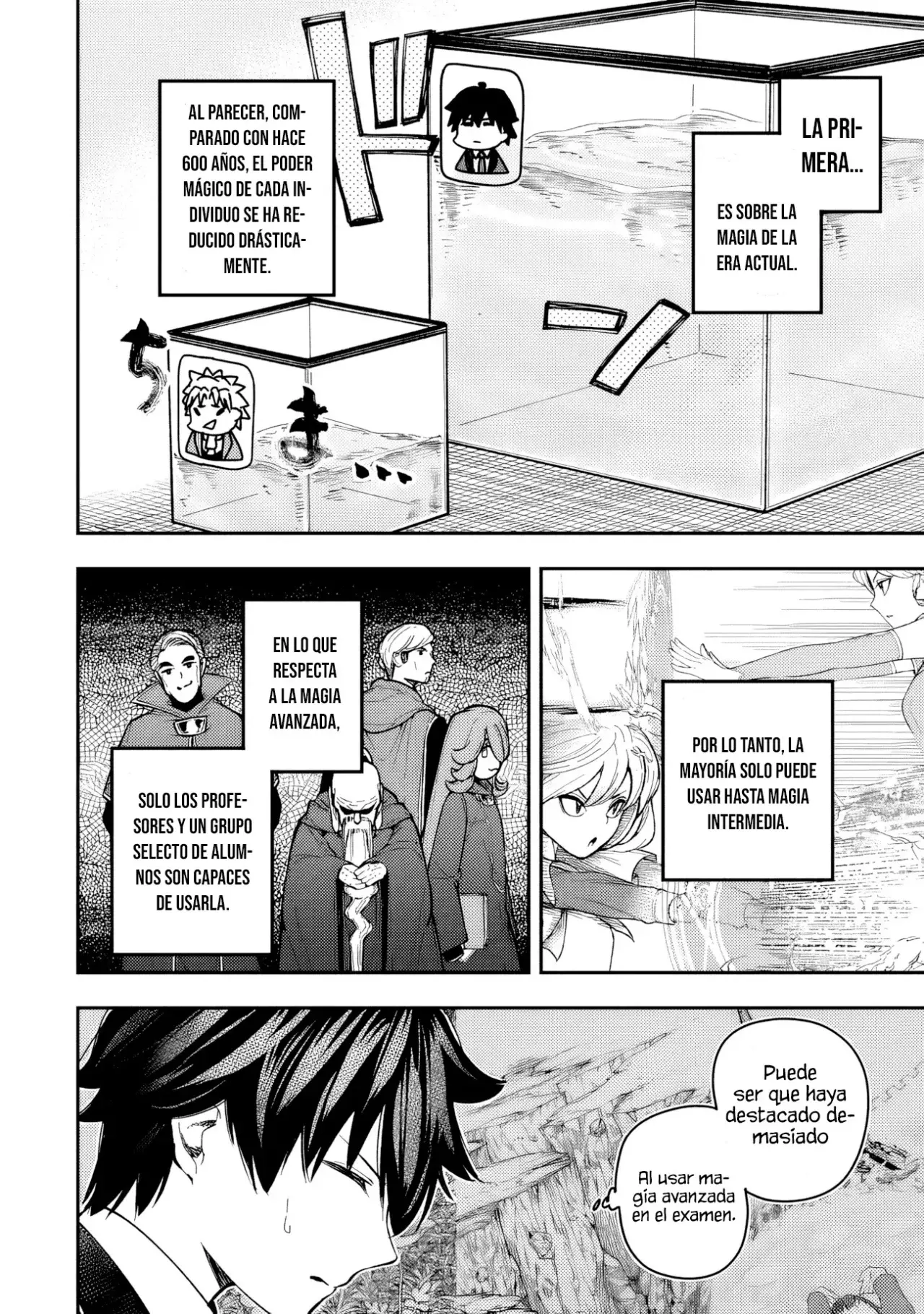 Gomi Ika da to Tsuihousareta Shounin, Jitsu wa Zensei Kenja Desu ~Shijou Saikyou no Kenja, Sekai Saikou Hou no Gakuen ni Kayou~ Capitulo 7.1 página 5
