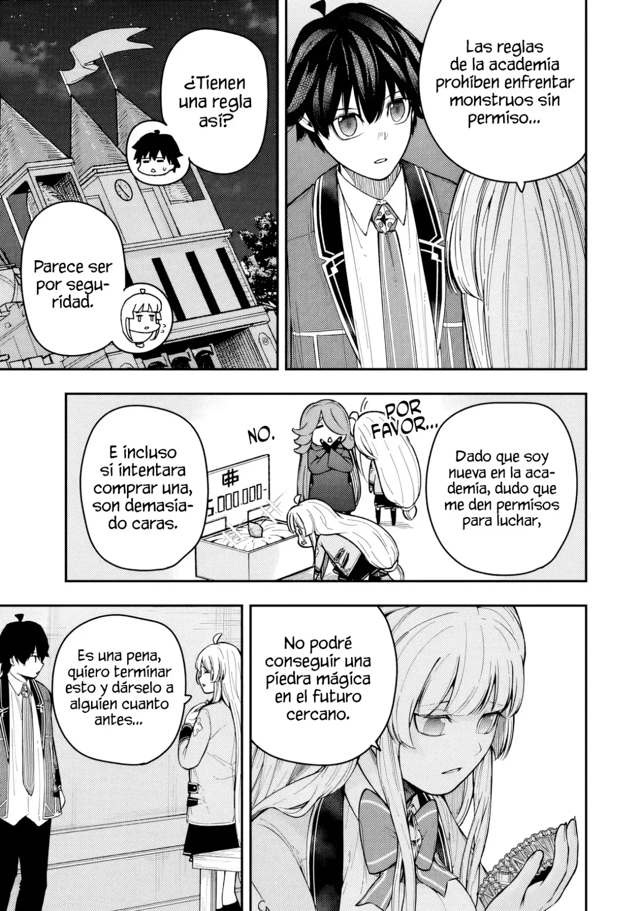 Gomi Ika da to Tsuihousareta Shounin, Jitsu wa Zensei Kenja Desu ~Shijou Saikyou no Kenja, Sekai Saikou Hou no Gakuen ni Kayou~ Capitulo 7.2 página 11