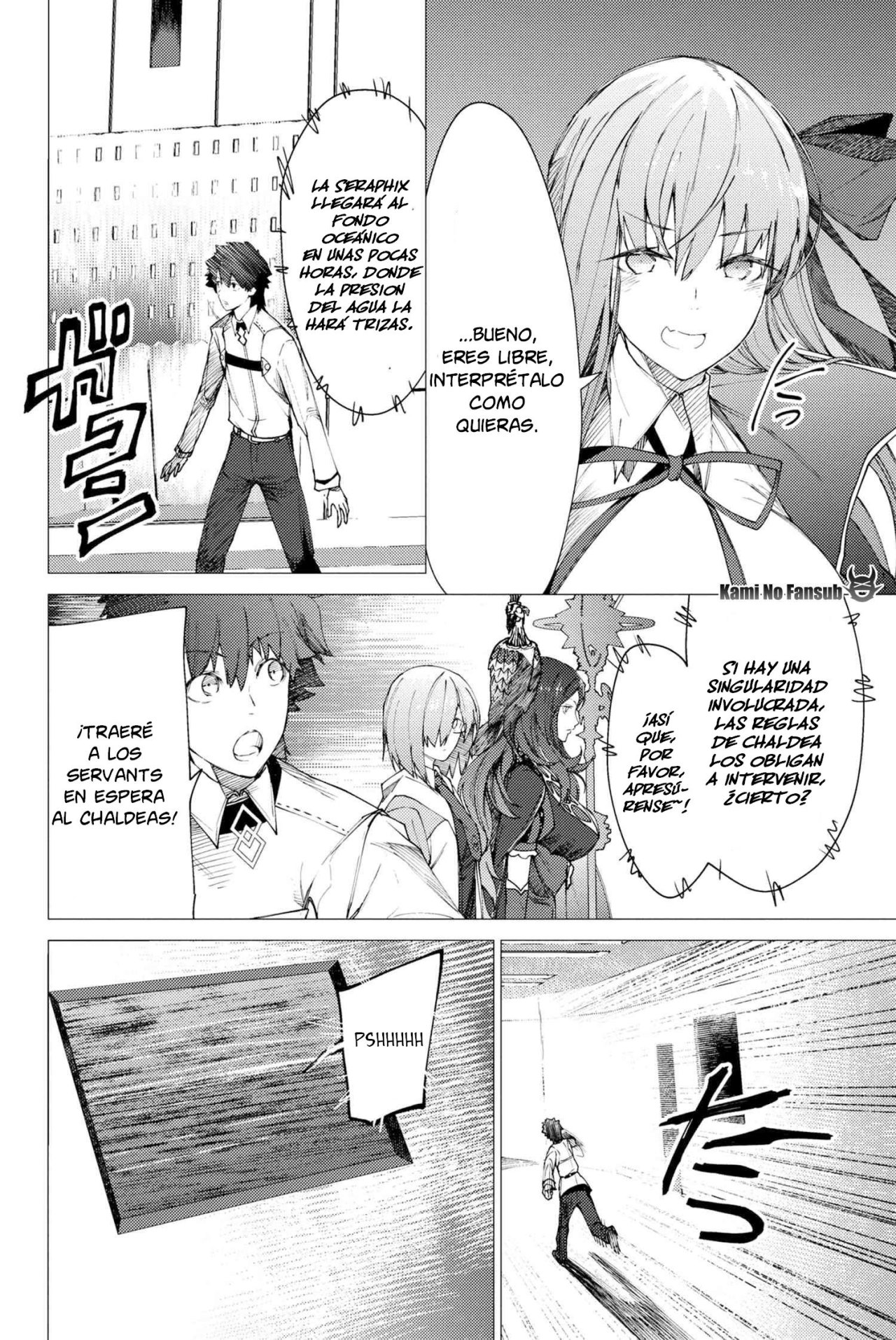 Fate/Grand Order -Epic of Remnant- Deep Sea Cyber-Paradise SE.RA.PH Capitulo 1.2 página 15