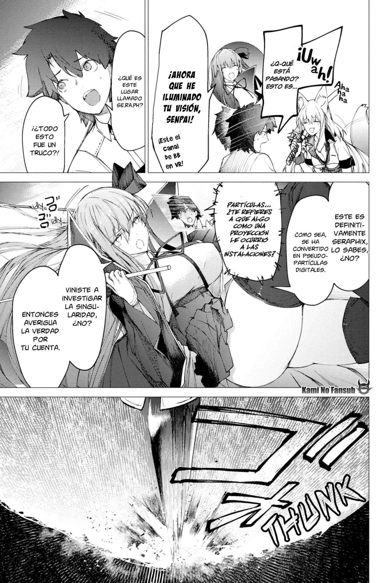 Fate/Grand Order -Epic of Remnant- Deep Sea Cyber-Paradise SE.RA.PH Capitulo 1.4 página 6