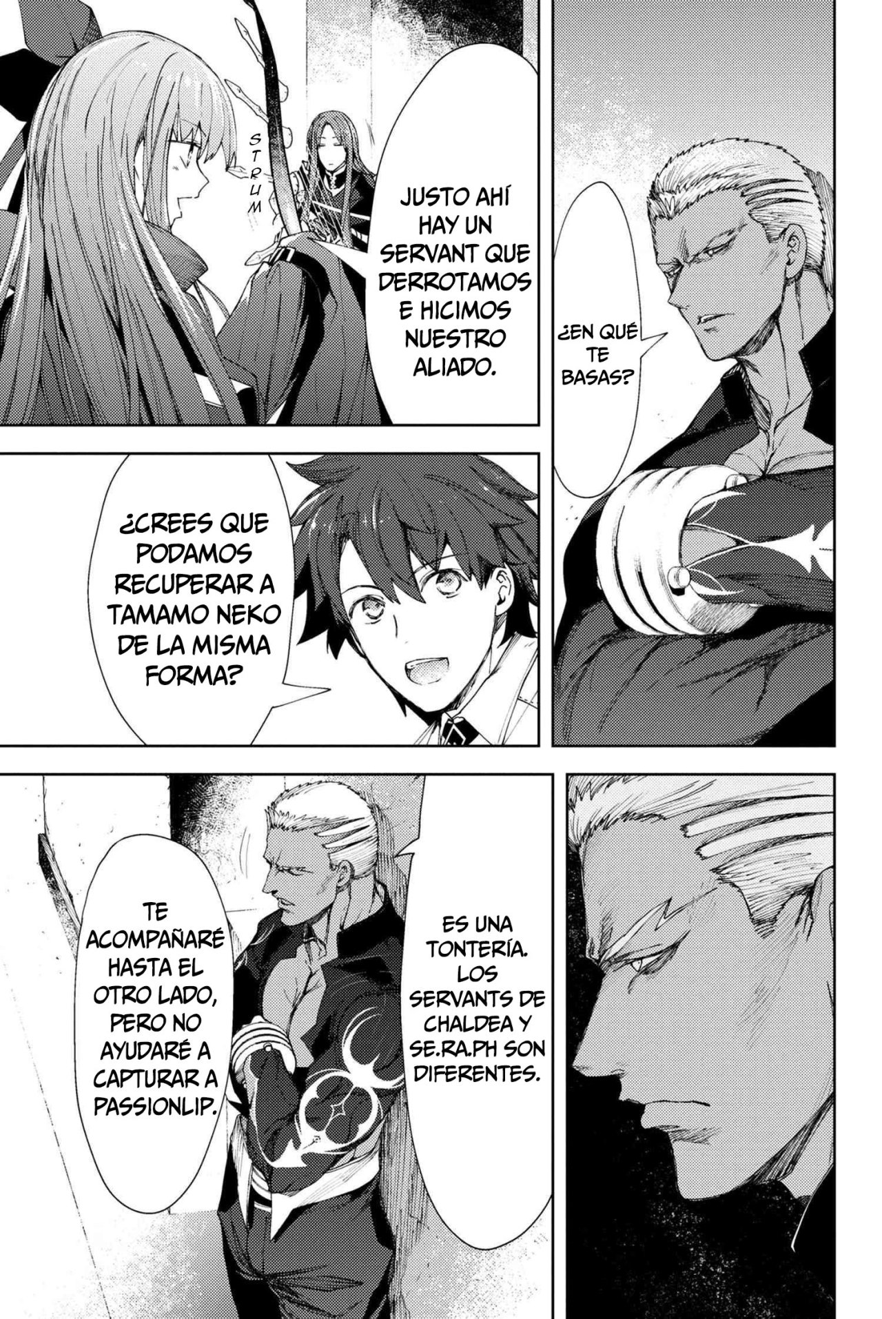 Fate/Grand Order -Epic of Remnant- Deep Sea Cyber-Paradise SE.RA.PH Capitulo 11.1 página 14