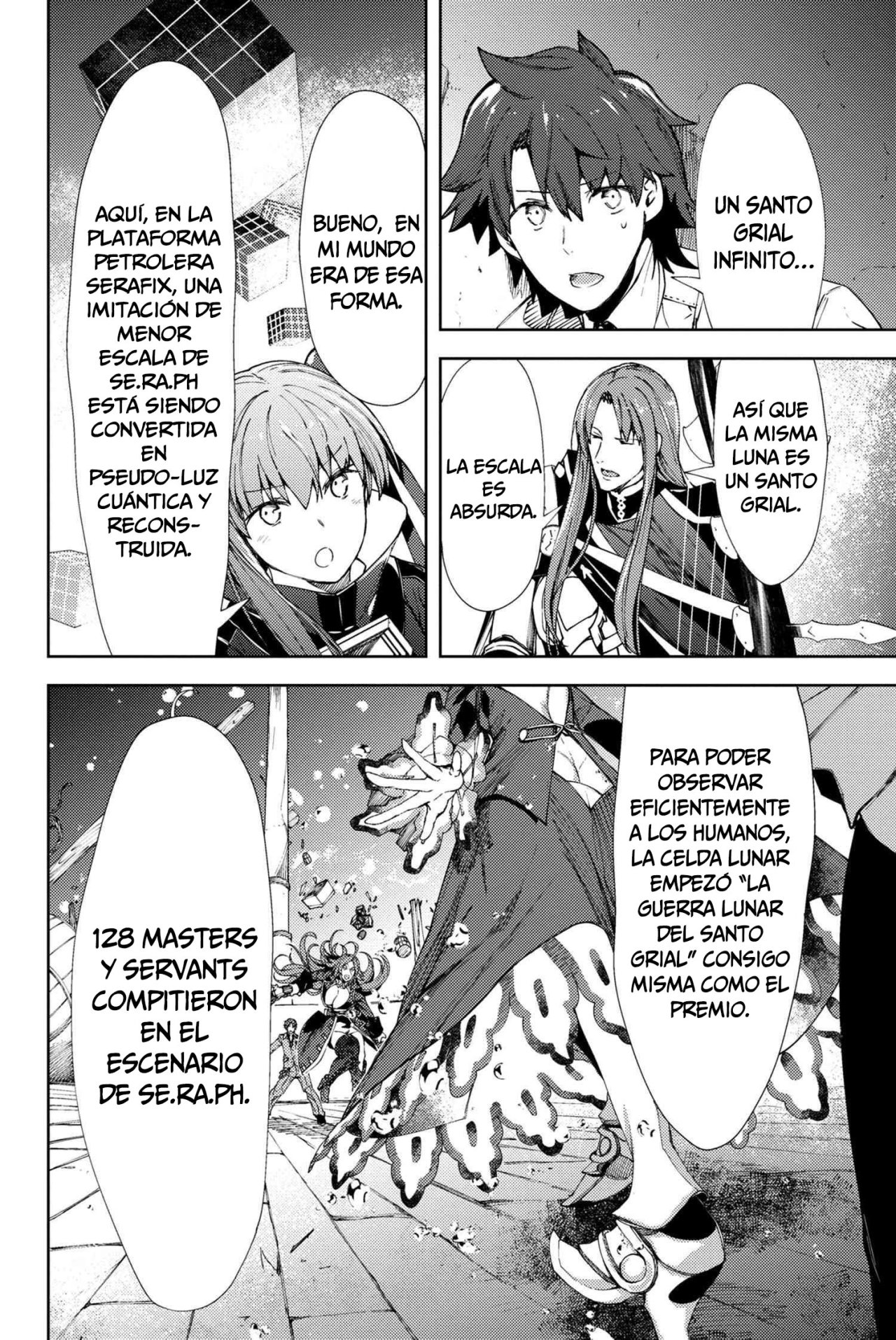 Fate/Grand Order -Epic of Remnant- Deep Sea Cyber-Paradise SE.RA.PH Capitulo 11.1 página 17