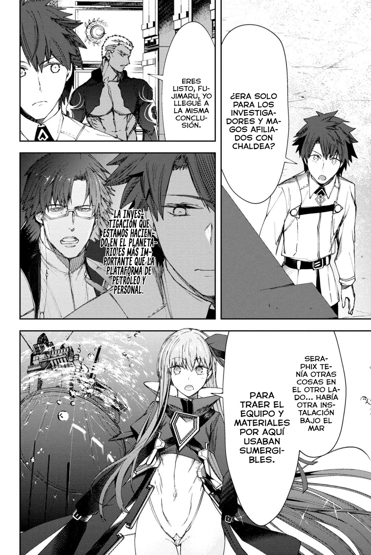 Fate/Grand Order -Epic of Remnant- Deep Sea Cyber-Paradise SE.RA.PH Capitulo 15.3 página 8