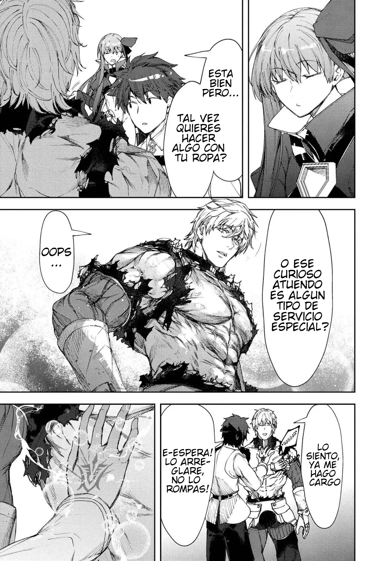 Fate/Grand Order -Epic of Remnant- Deep Sea Cyber-Paradise SE.RA.PH Capitulo 18.2 página 3