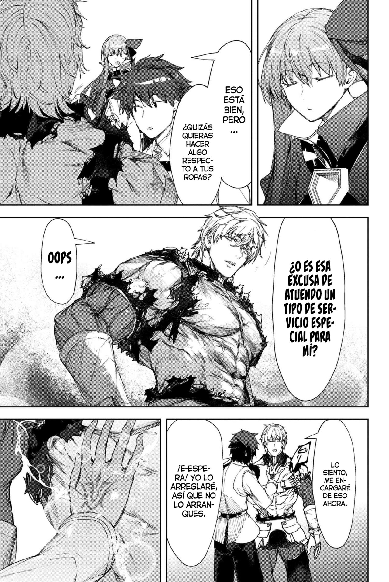 Fate/Grand Order -Epic of Remnant- Deep Sea Cyber-Paradise SE.RA.PH Capitulo 18 página 17