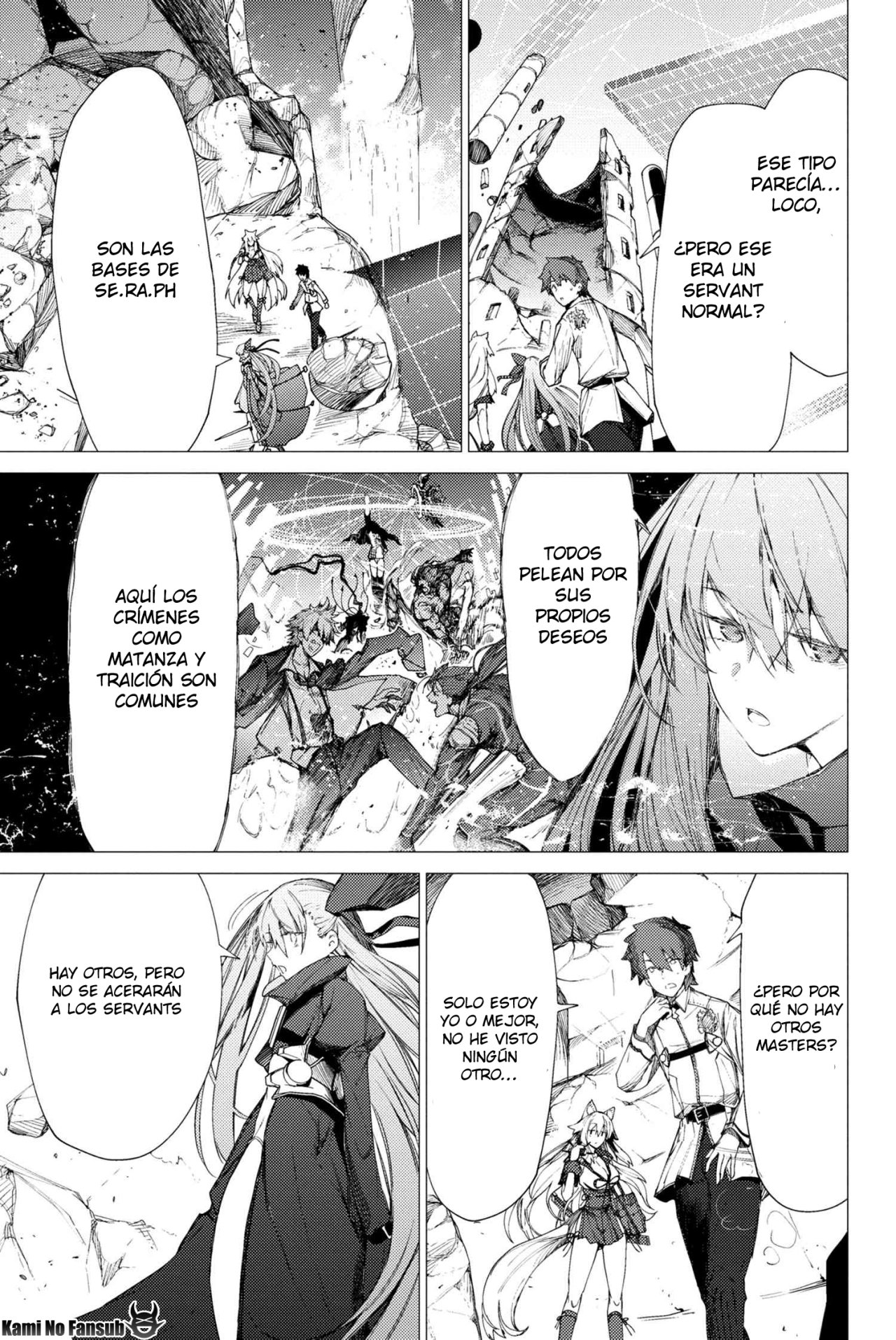 Fate/Grand Order -Epic of Remnant- Deep Sea Cyber-Paradise SE.RA.PH Capitulo 2.2 página 8