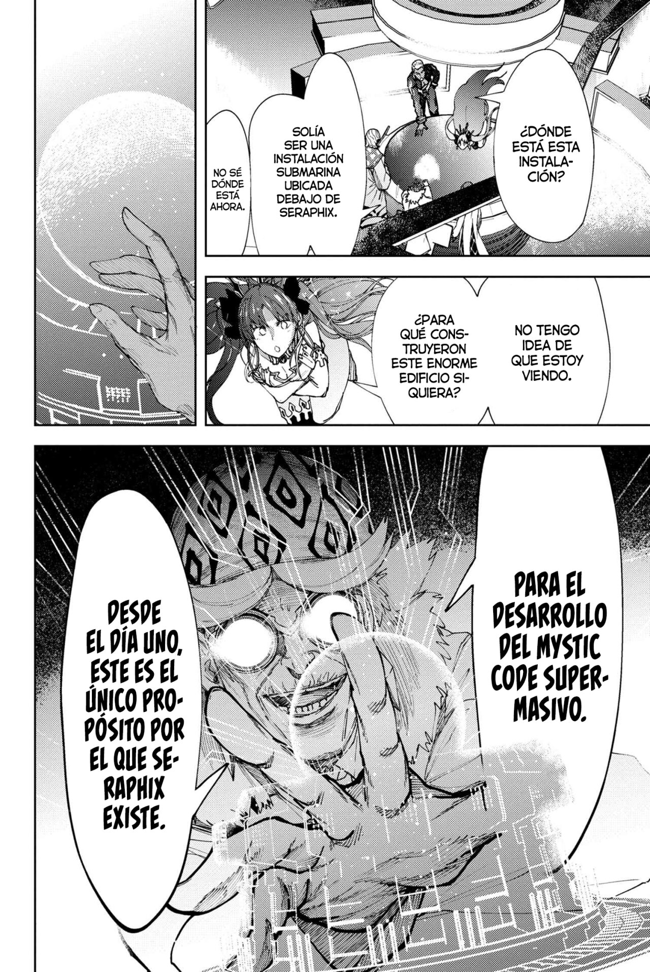Fate/Grand Order -Epic of Remnant- Deep Sea Cyber-Paradise SE.RA.PH Capitulo 20 página 8