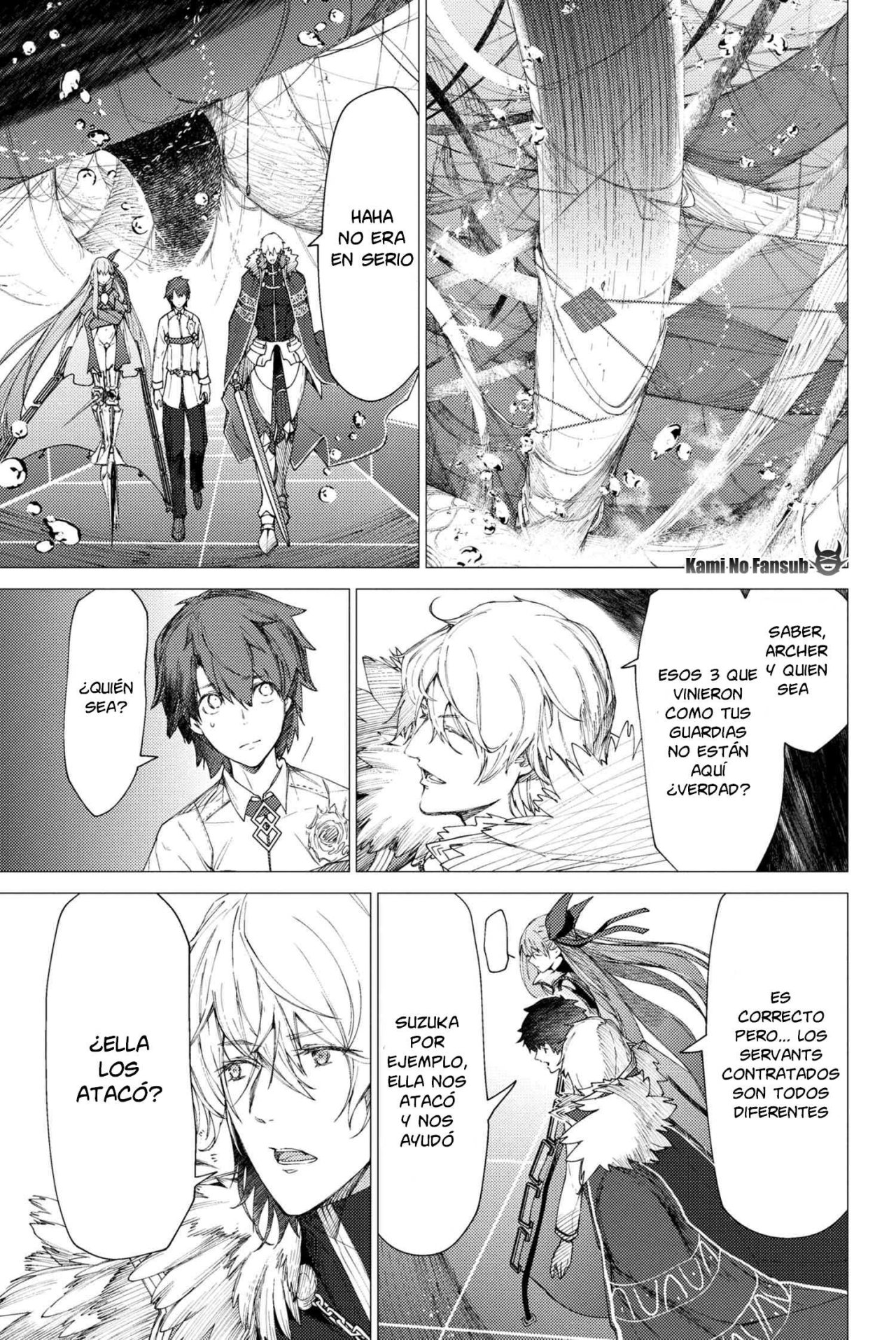 Fate/Grand Order -Epic of Remnant- Deep Sea Cyber-Paradise SE.RA.PH Capitulo 3.1 página 12