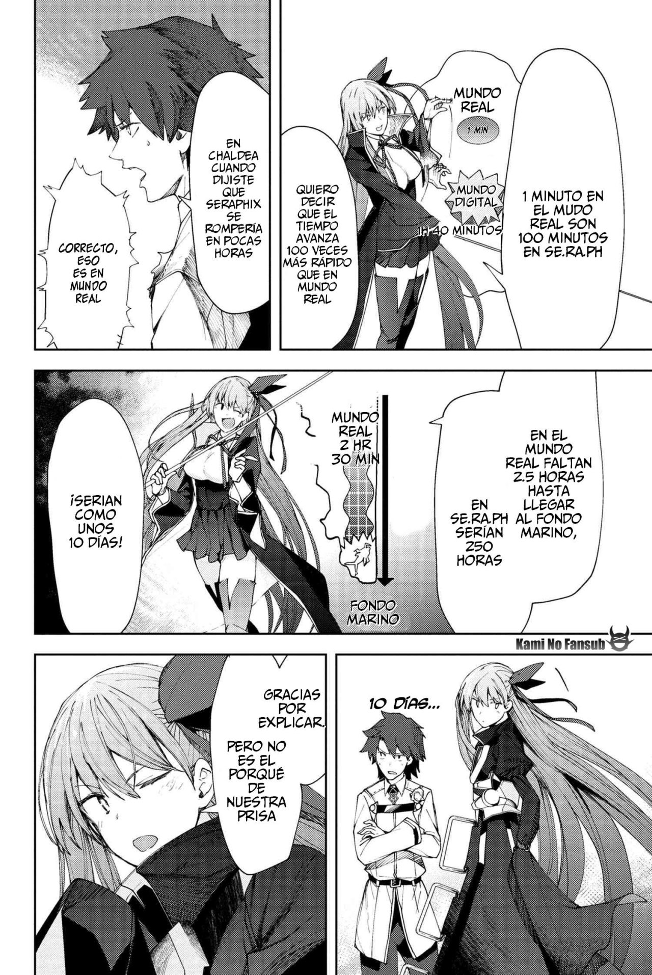 Fate/Grand Order -Epic of Remnant- Deep Sea Cyber-Paradise SE.RA.PH Capitulo 6.2 página 16