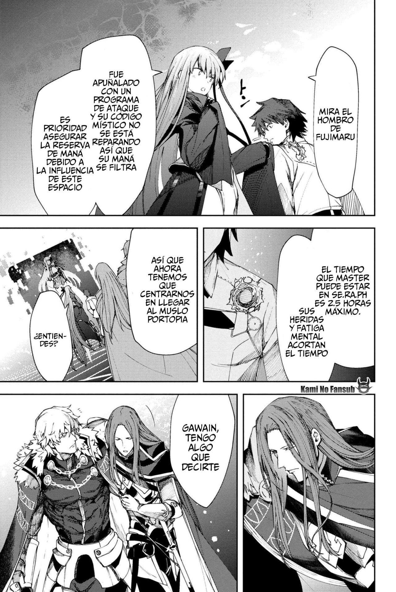 Fate/Grand Order -Epic of Remnant- Deep Sea Cyber-Paradise SE.RA.PH Capitulo 6.2 página 17