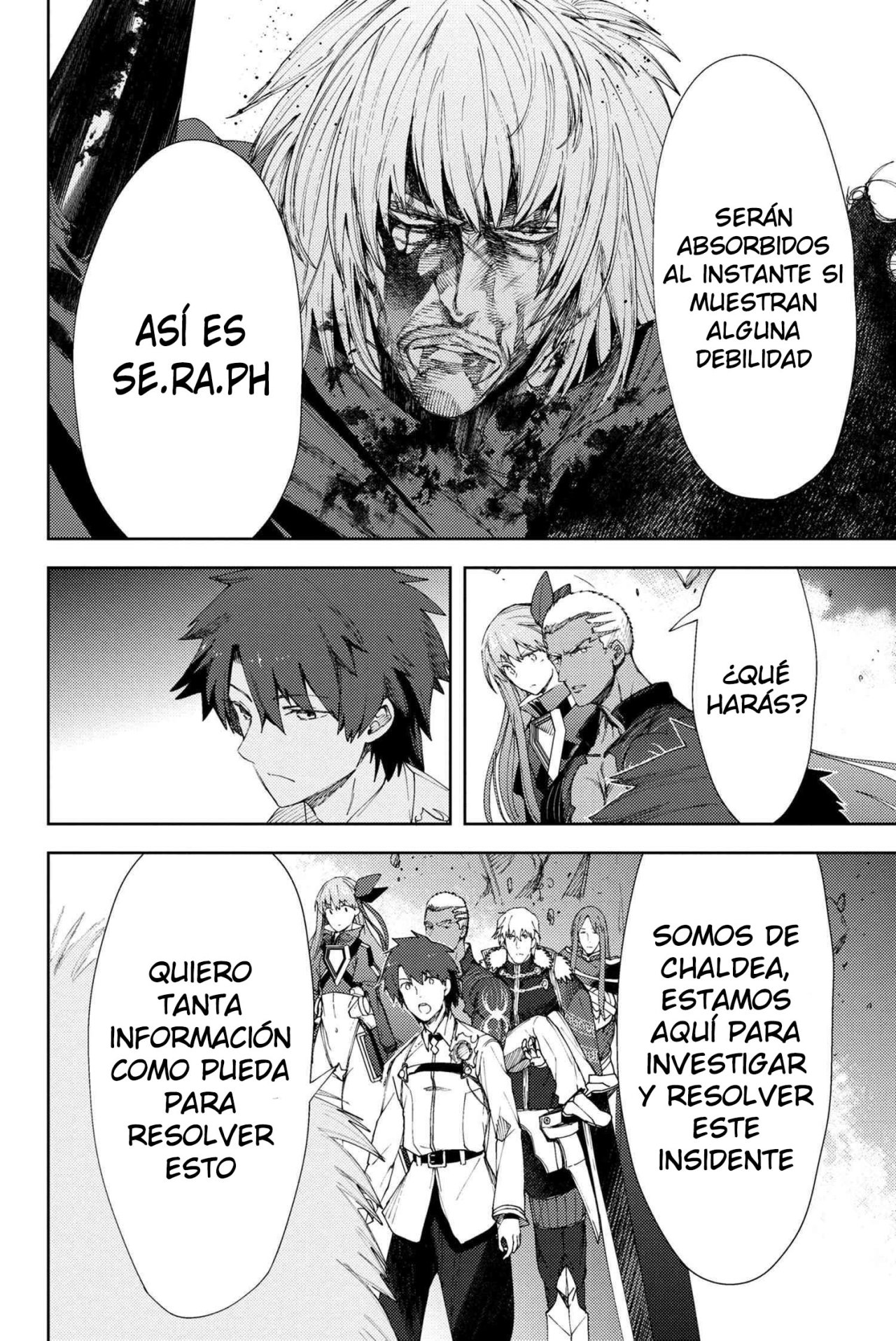 Fate/Grand Order -Epic of Remnant- Deep Sea Cyber-Paradise SE.RA.PH Capitulo 8.1 página 18