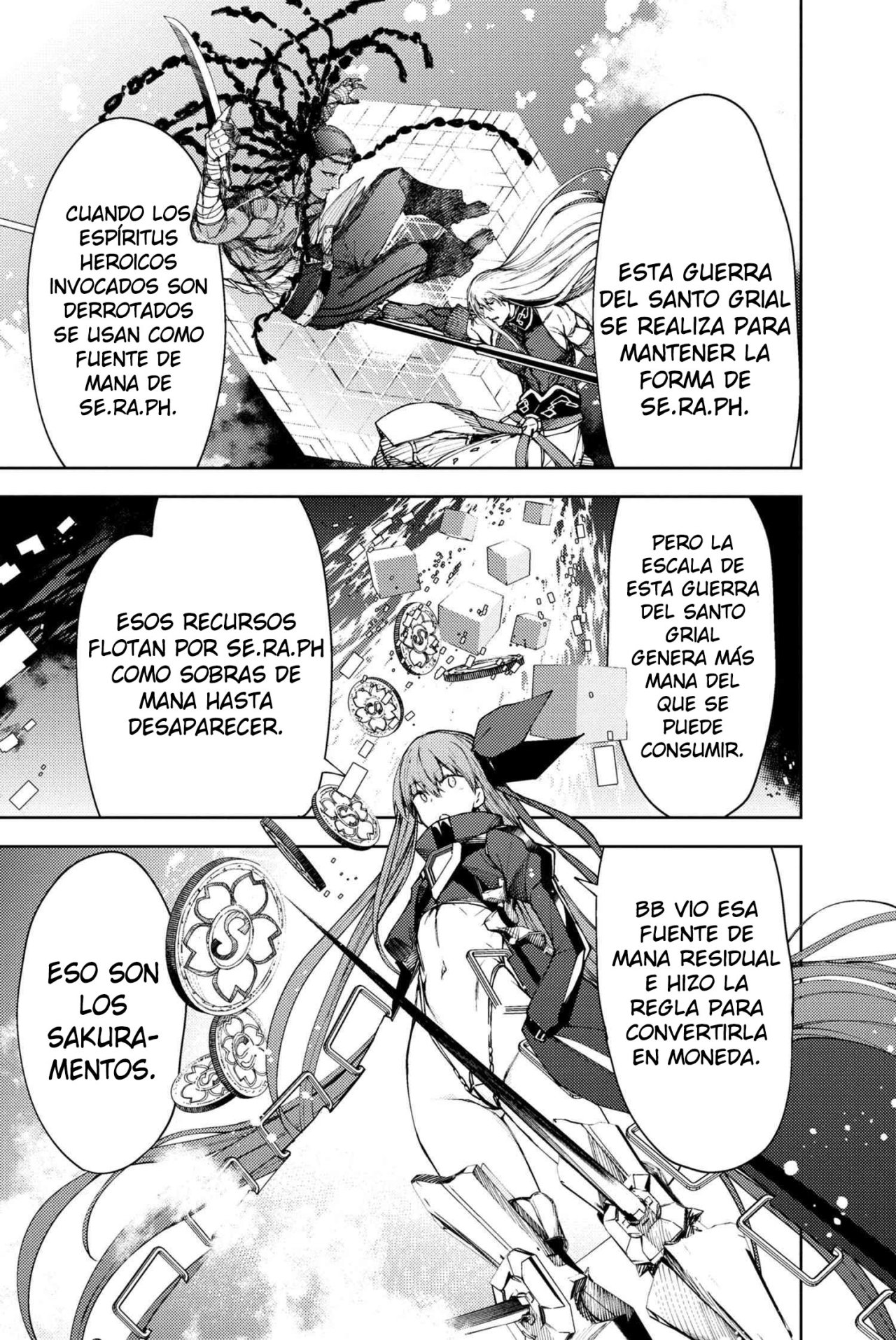 Fate/Grand Order -Epic of Remnant- Deep Sea Cyber-Paradise SE.RA.PH Capitulo 8.2 página 12