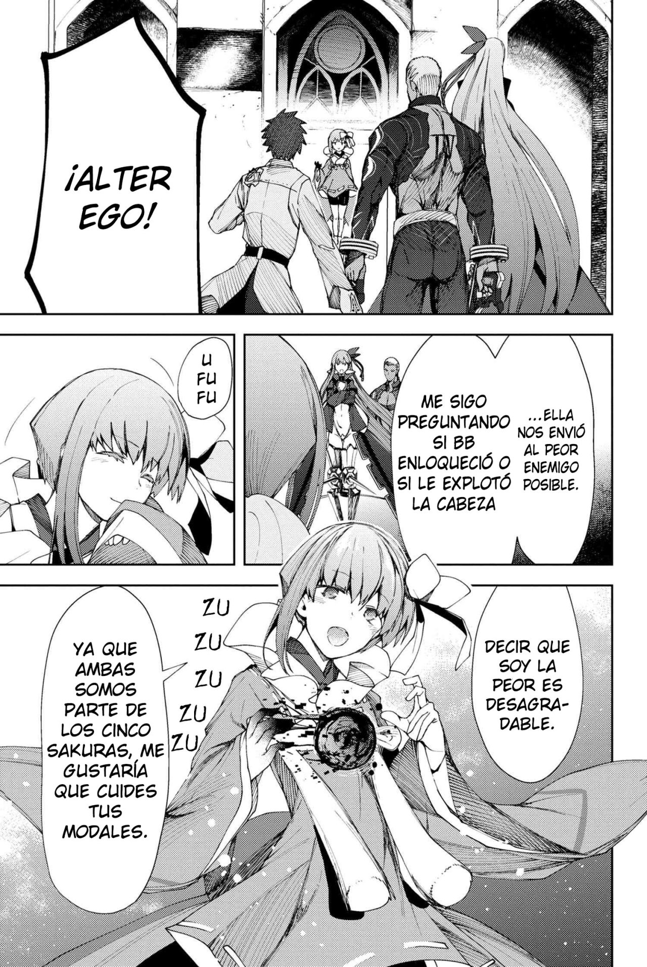 Fate/Grand Order -Epic of Remnant- Deep Sea Cyber-Paradise SE.RA.PH Capitulo 8.2 página 3