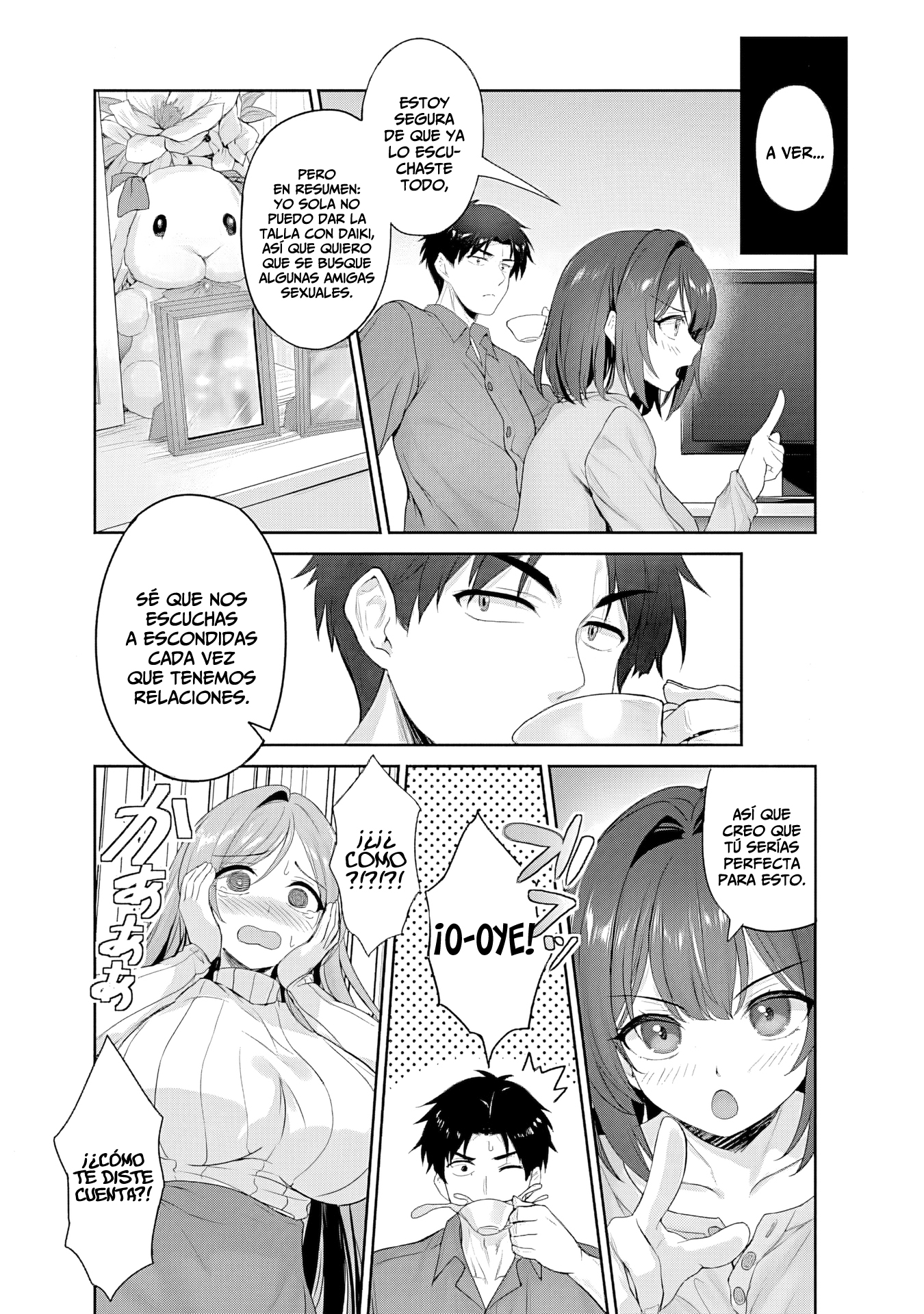 Kanojo ga Harem wo Susumetekuru Capitulo 2.1 página 10