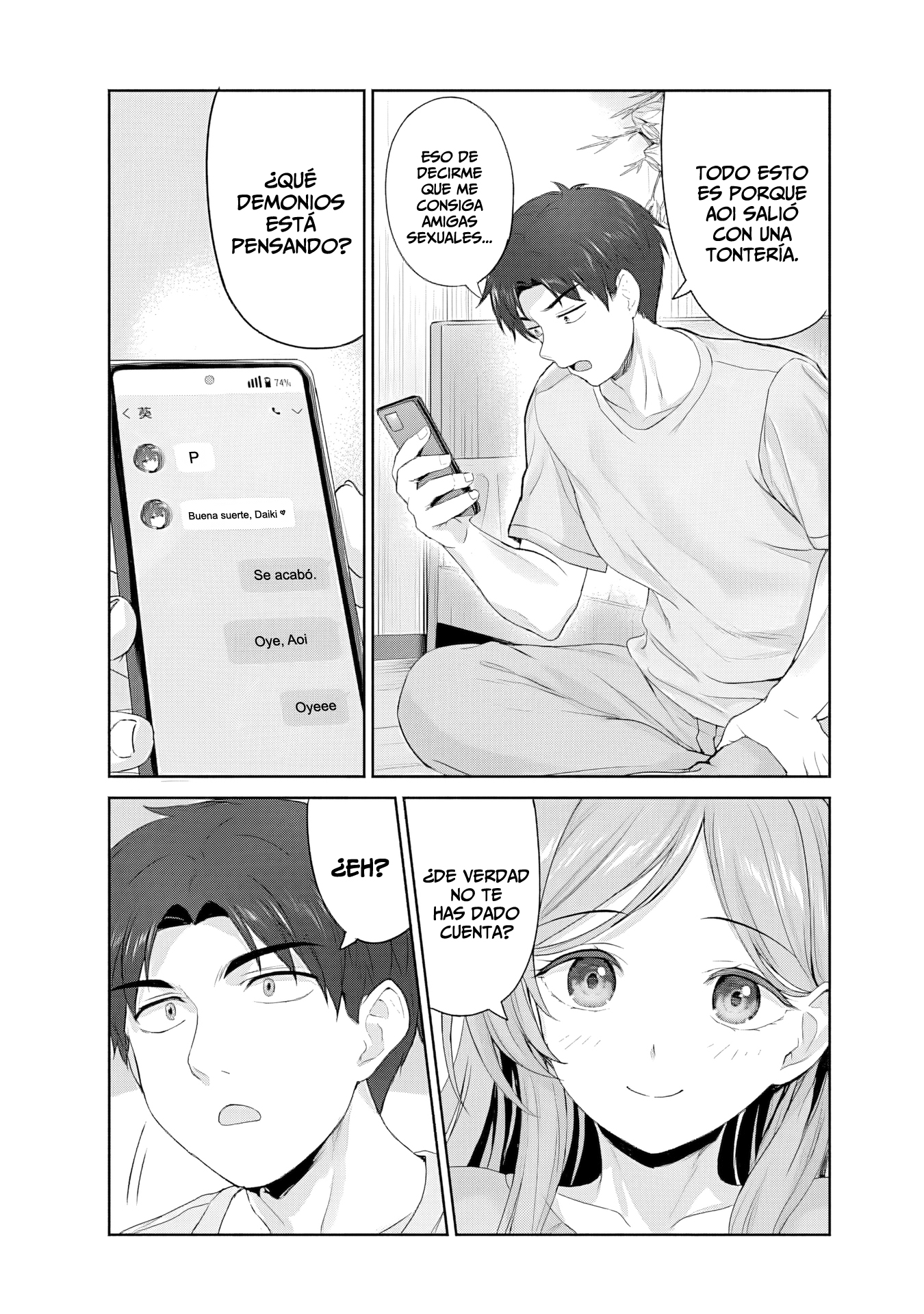 Kanojo ga Harem wo Susumetekuru Capitulo 3.2 página 13