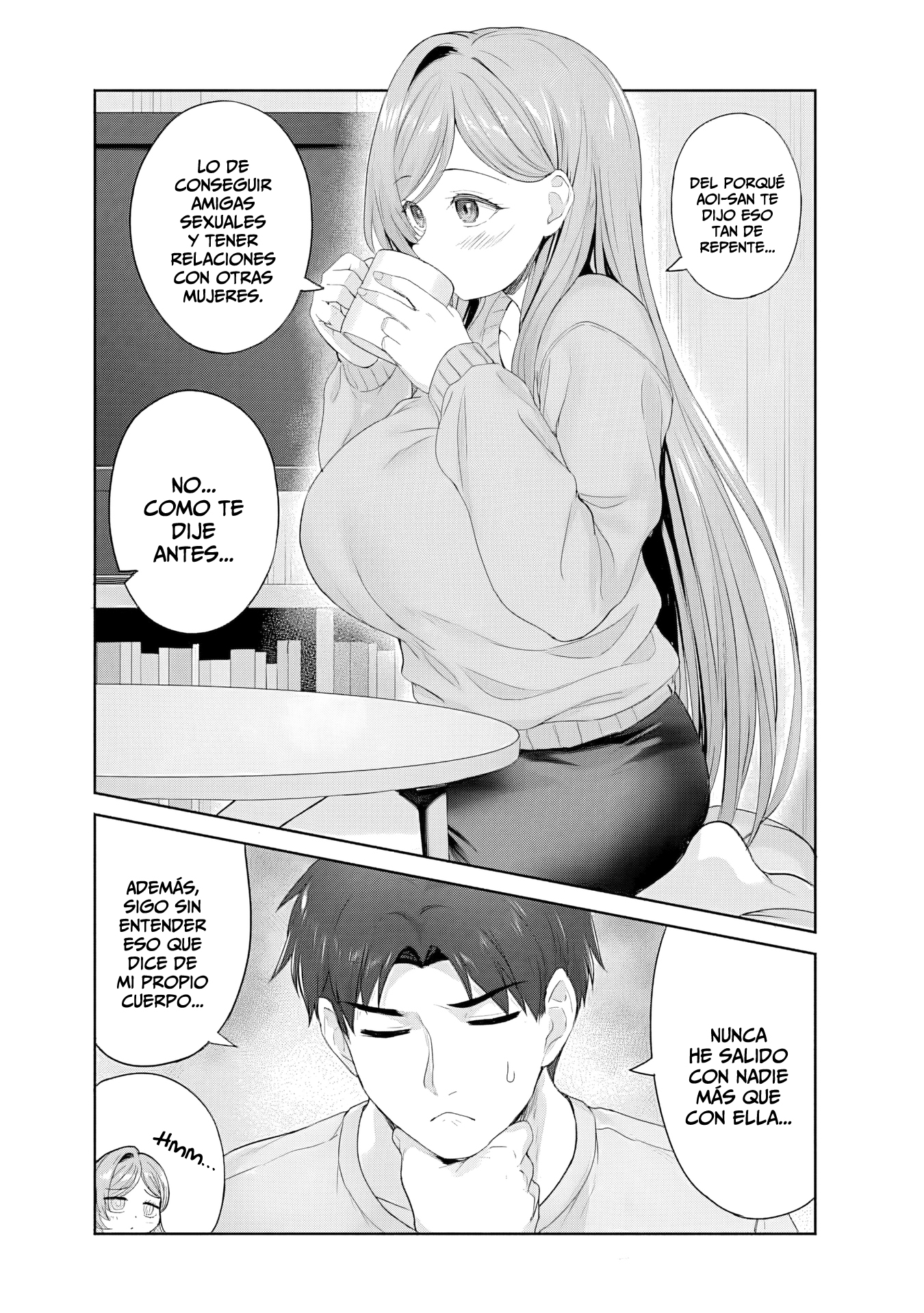 Kanojo ga Harem wo Susumetekuru Capitulo 3.2 página 14