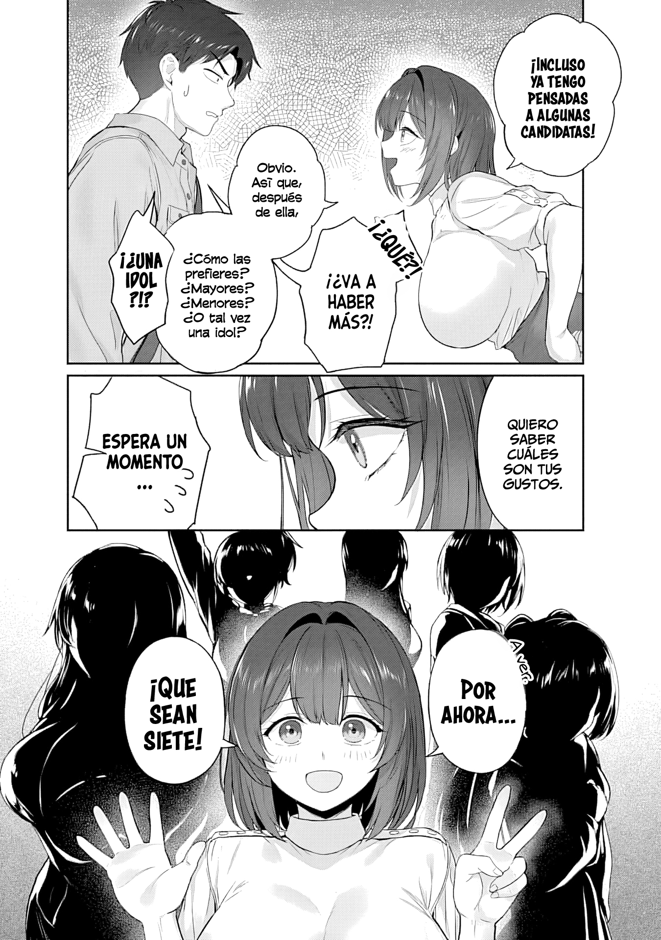 Kanojo ga Harem wo Susumetekuru Capitulo 4.1 página 13