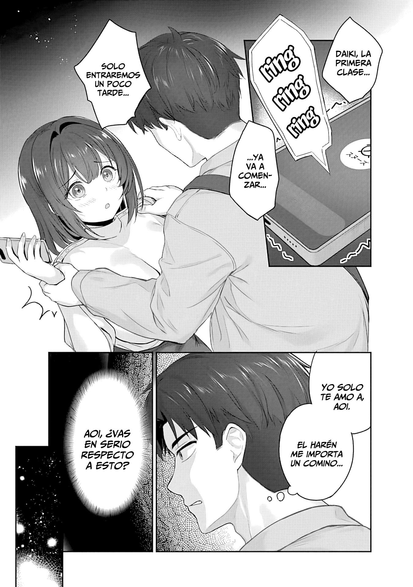Kanojo ga Harem wo Susumetekuru Capitulo 4.2 página 4