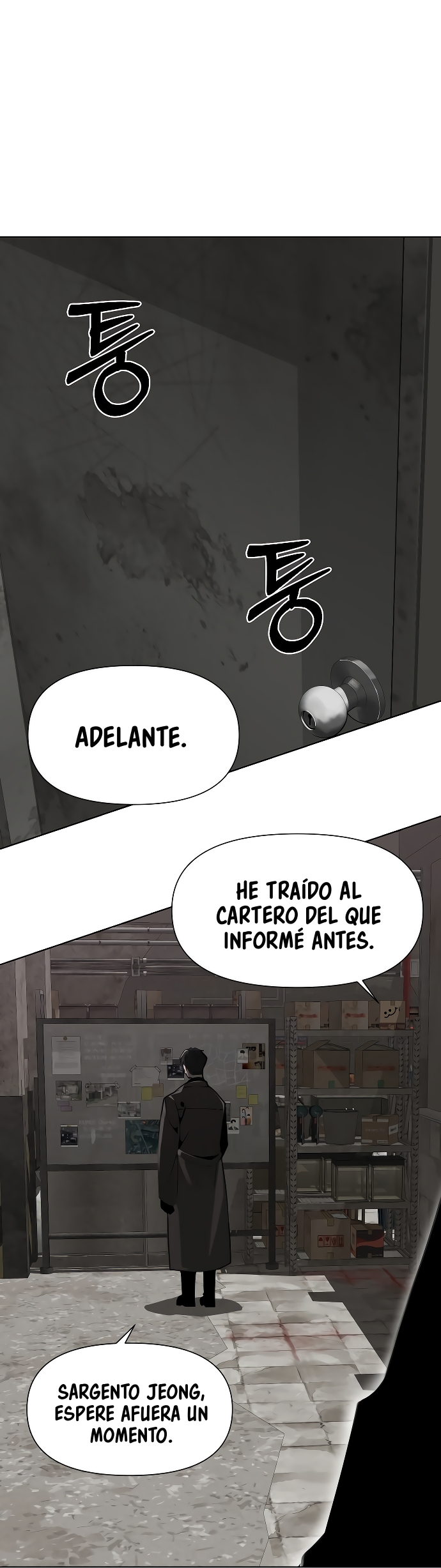 El cartero en medio del apocalipsis Capitulo 10 página 54