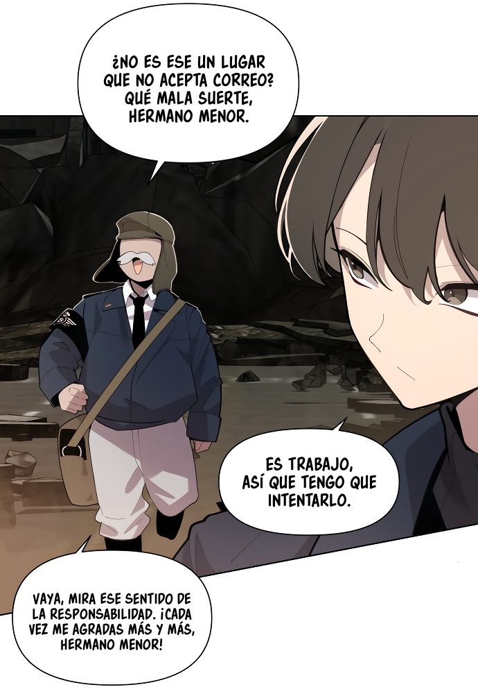 El cartero en medio del apocalipsis Capitulo 7 página 72