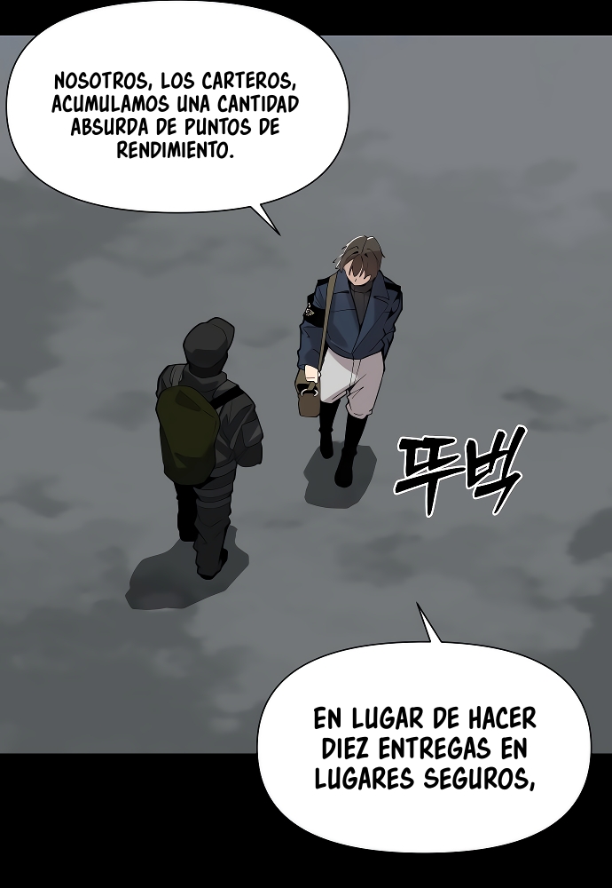 El cartero en medio del apocalipsis Capitulo 9 página 67