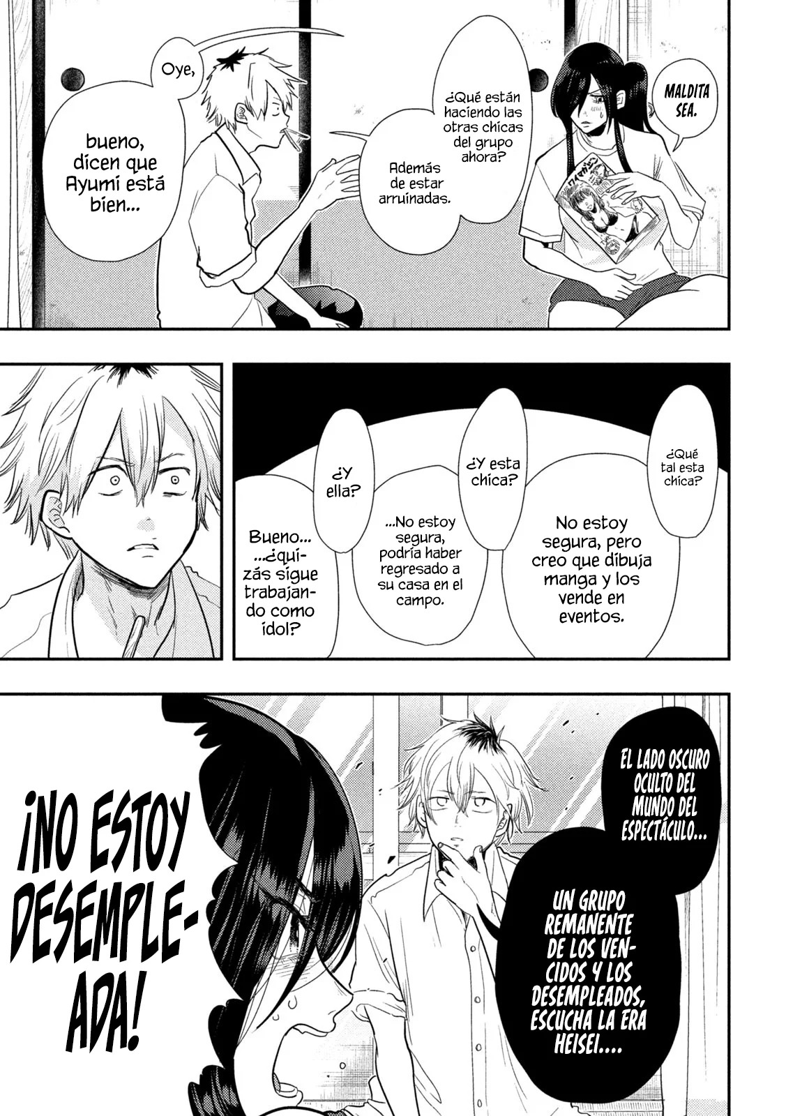 Heisei Haizanhei ⭐ Sumire-chan (Serialización) Capitulo 1: La mujer derrotada de la Era Heisei página 11