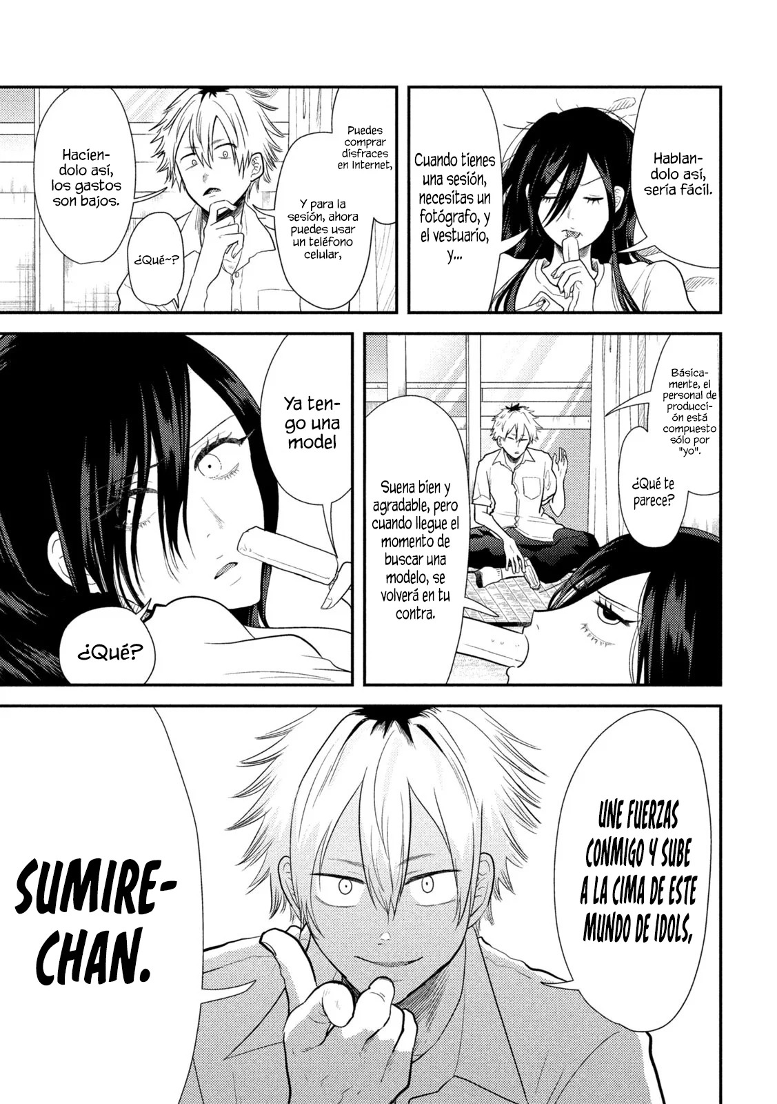 Heisei Haizanhei ⭐ Sumire-chan (Serialización) Capitulo 1: La mujer derrotada de la Era Heisei página 9