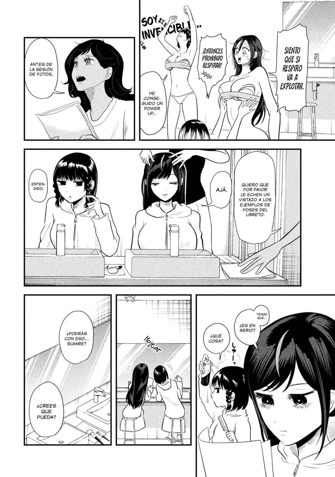 Heisei Haizanhei ⭐ Sumire-chan (Serialización) Capitulo 10: La Mujer de la Sesión de Fotos página 9